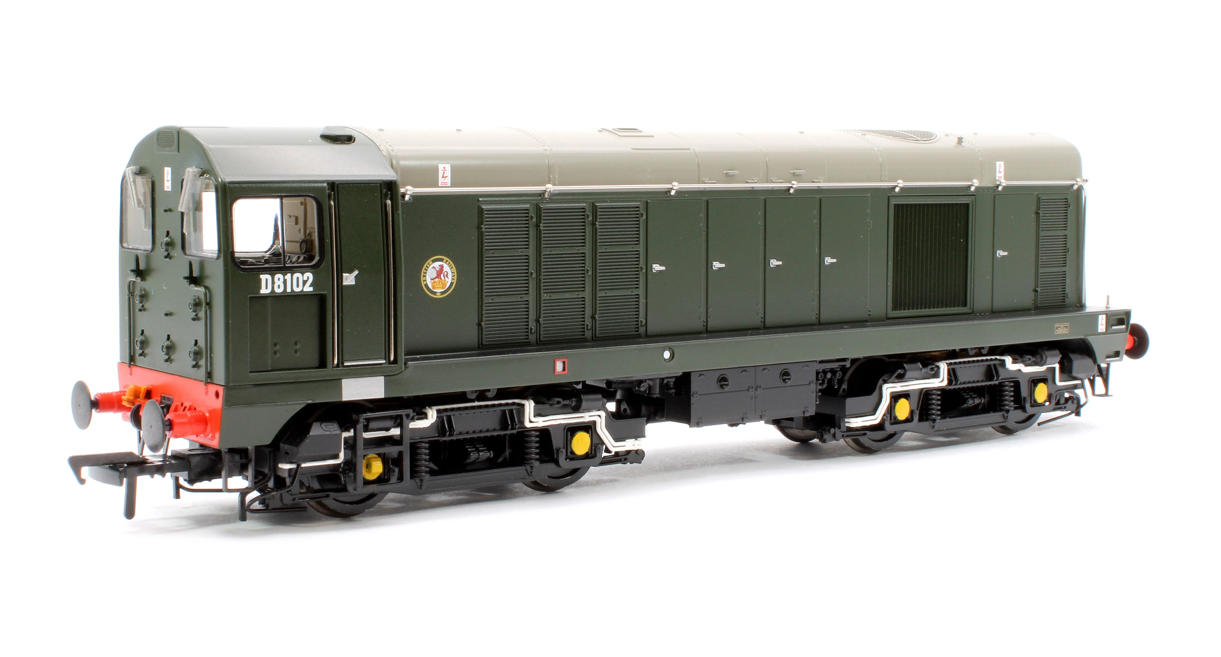 35-352A Class 20/0 Disc Headcode & Tablet Catcher D8102 BR Green (Roundel) Diesel Locomotive - Image 3