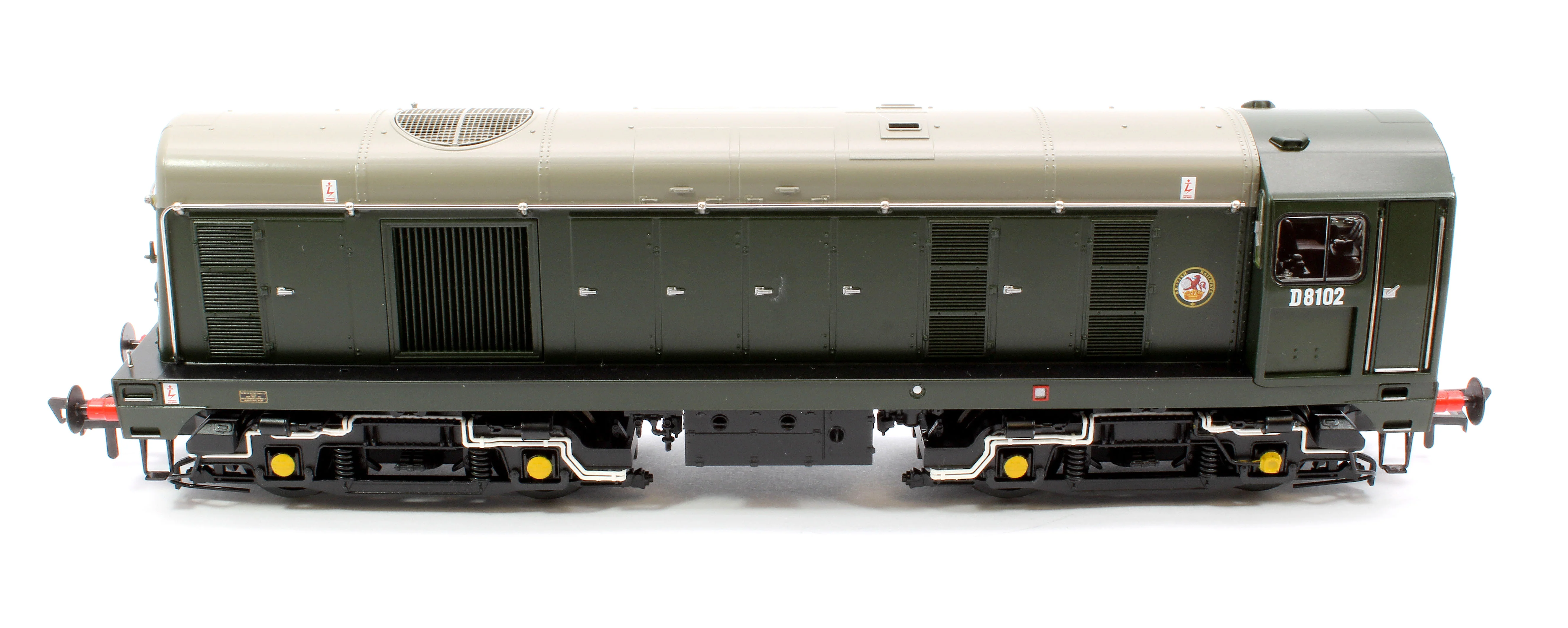 35-352ASF Class 20/0 Disc Headcode & Tablet Catcher D8102 BR Green (Roundel) Diesel Locomotive - Sound Fitted - Image 10