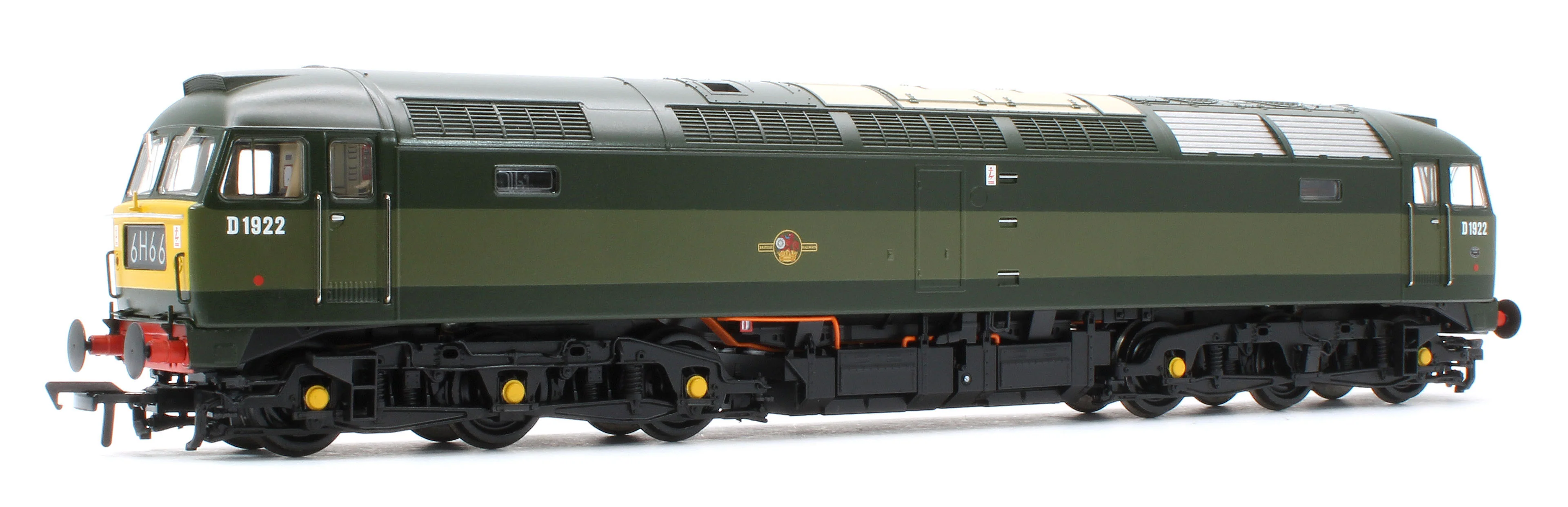 35-410A Class 47/0 D1922 BR Two-Tone Green (Small Yellow Panels) Diesel Locomotive - Image 4