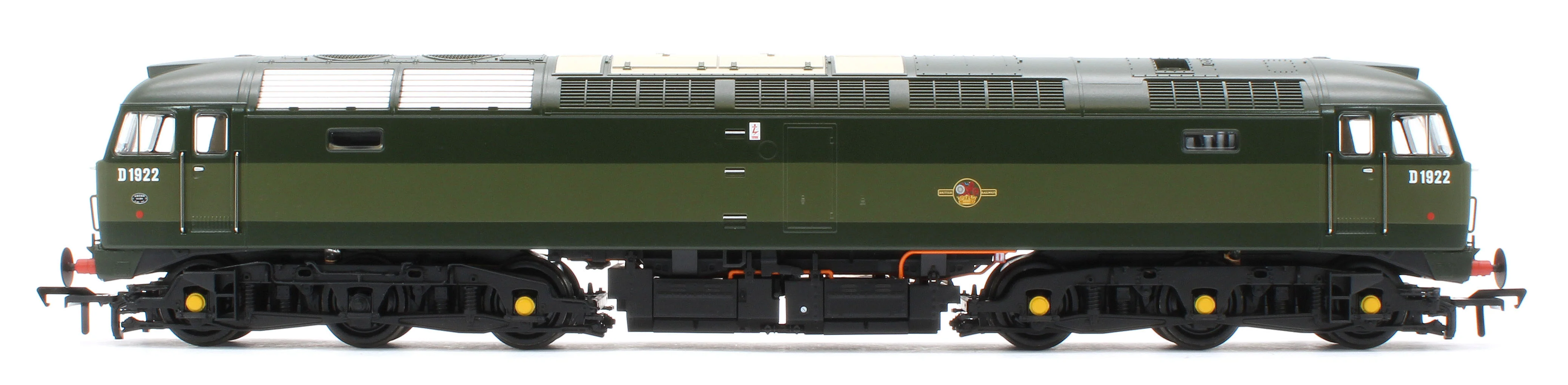 35-410ASF Class 47/0 D1922 BR Two-Tone Green (Small Yellow Panels) Diesel Locomotive - DCC Sound - Image 2