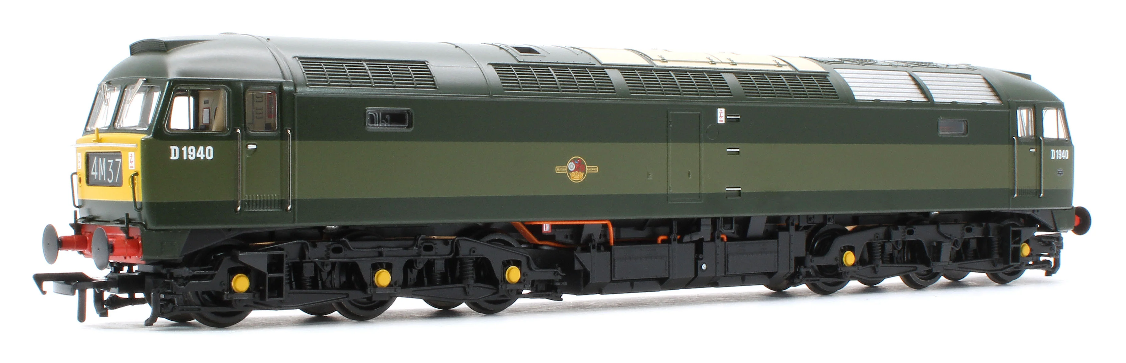 35-410BSF Class 47/0 D1940 BR Two-Tone Green (Small Yellow Panels) Diesel Locomotive - DCC Sound - Image 4