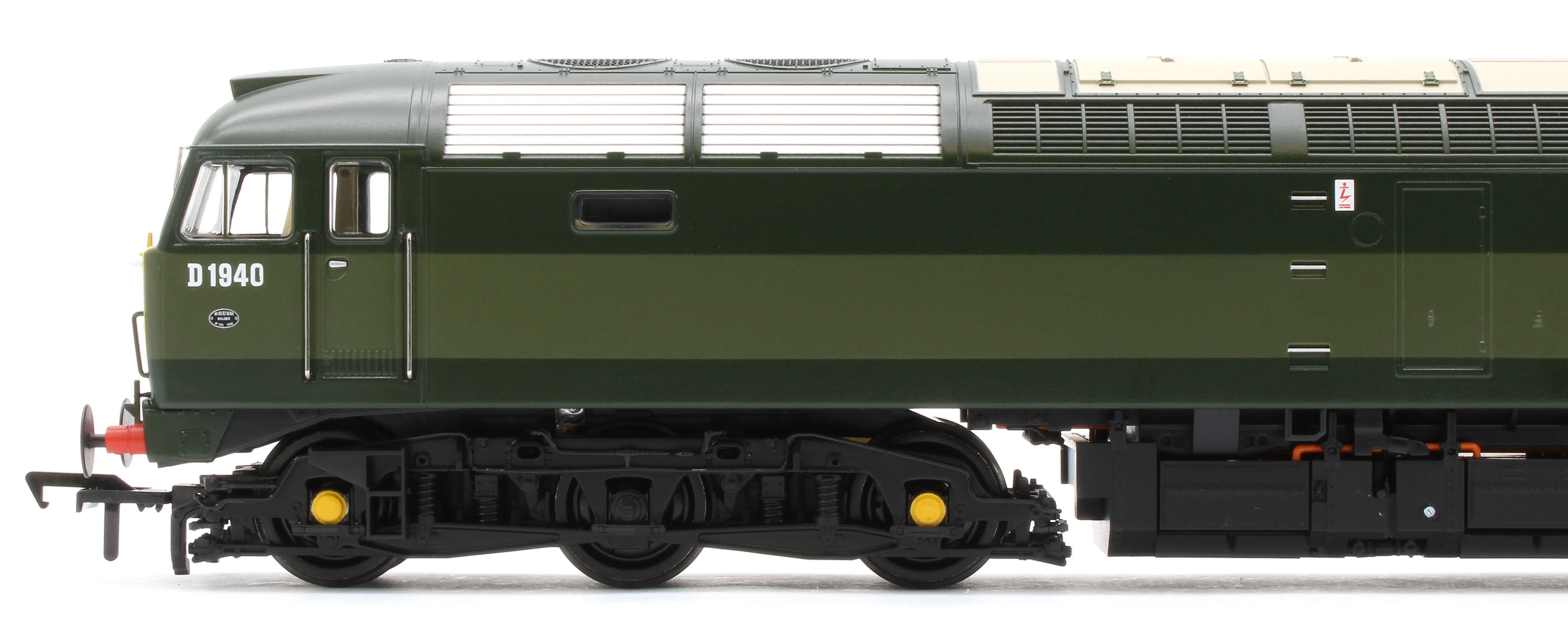35-410BSF Class 47/0 D1940 BR Two-Tone Green (Small Yellow Panels) Diesel Locomotive - DCC Sound - Image 8