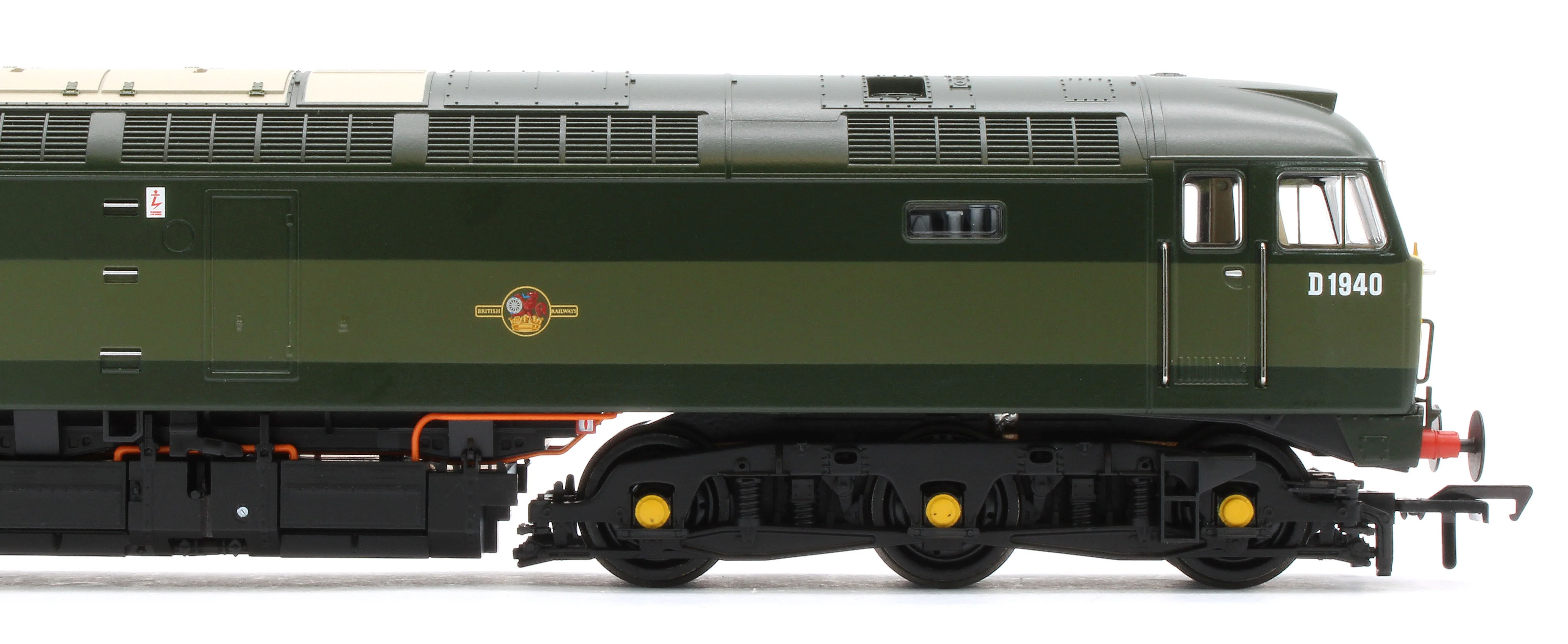 35-410BSF Class 47/0 D1940 BR Two-Tone Green (Small Yellow Panels) Diesel Locomotive - DCC Sound - Image 9