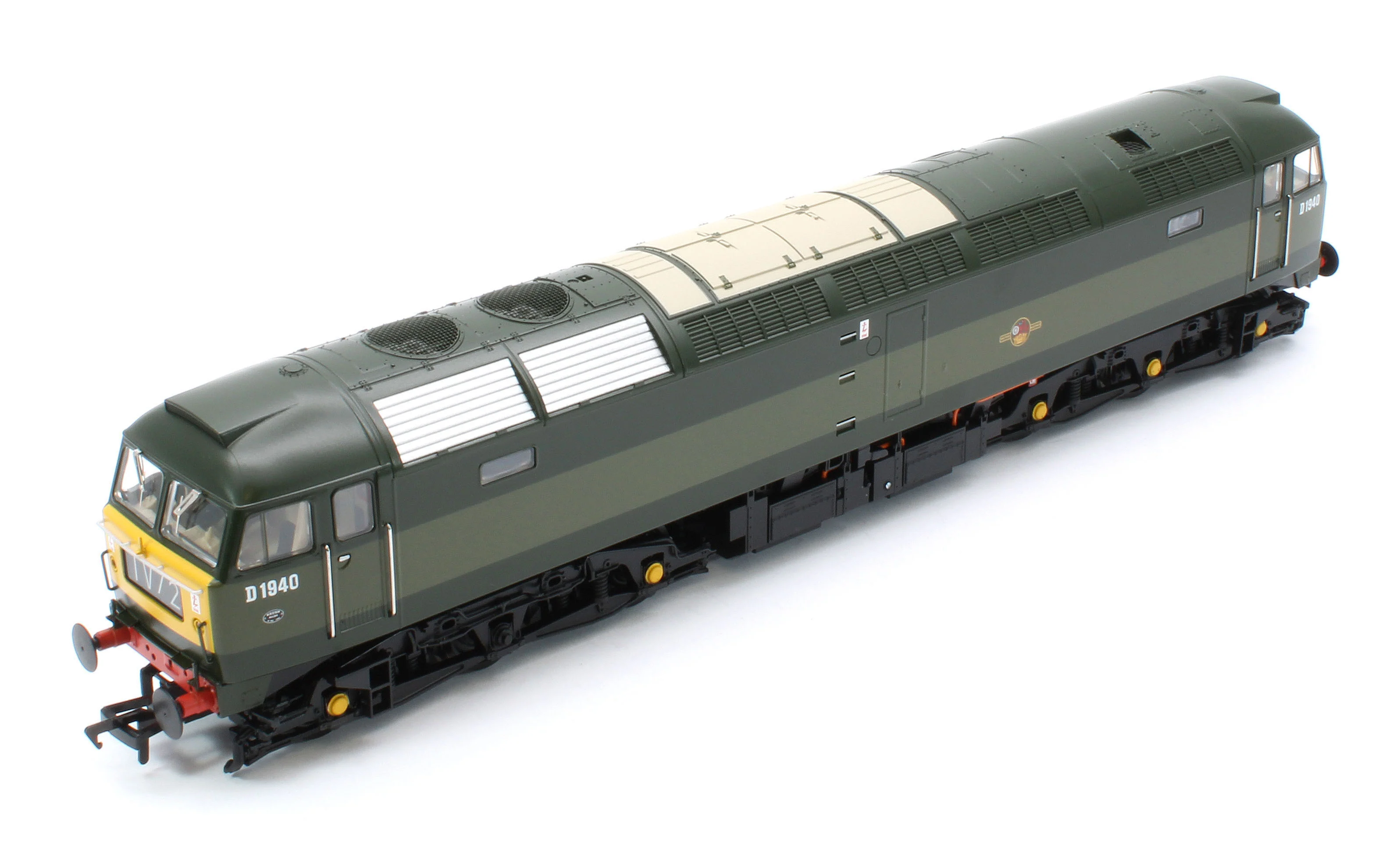 35-410BSFX Class 47/0 D1940 BR Two-Tone Green (Small Yellow Panels) Diesel Locomotive - DCC Sound Deluxe - Image 10