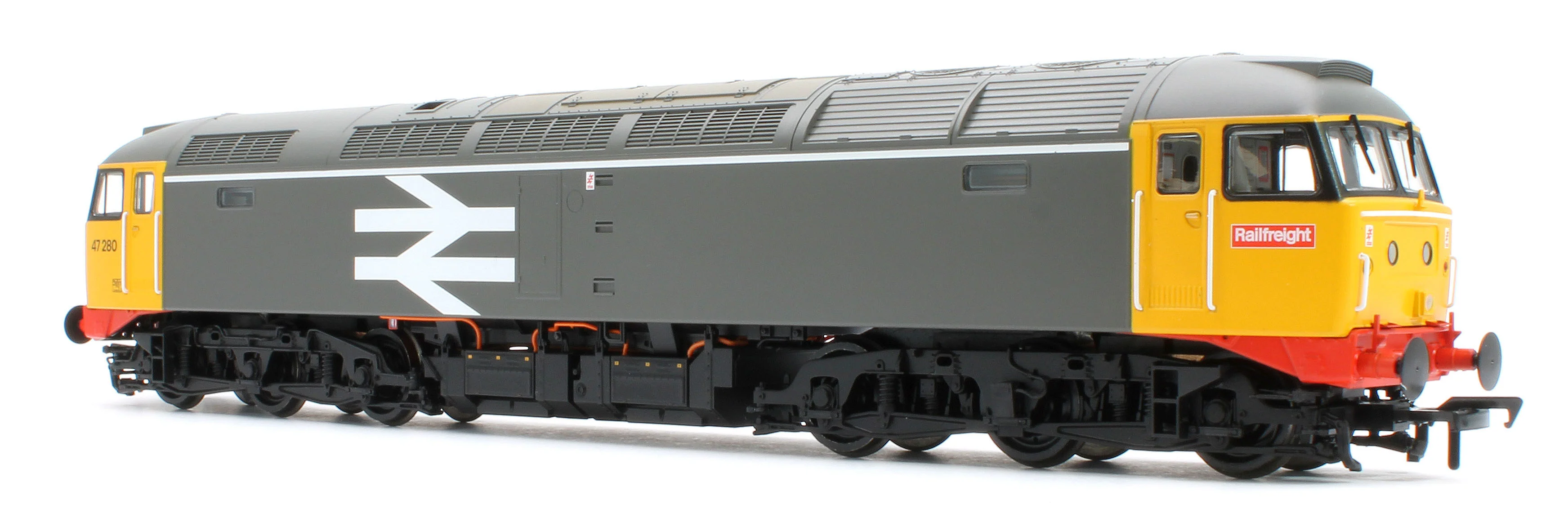 35-416SF Class 47/0 47280 BR Railfreight Grey Diesel Locomotive - DCC Sound - Image 3