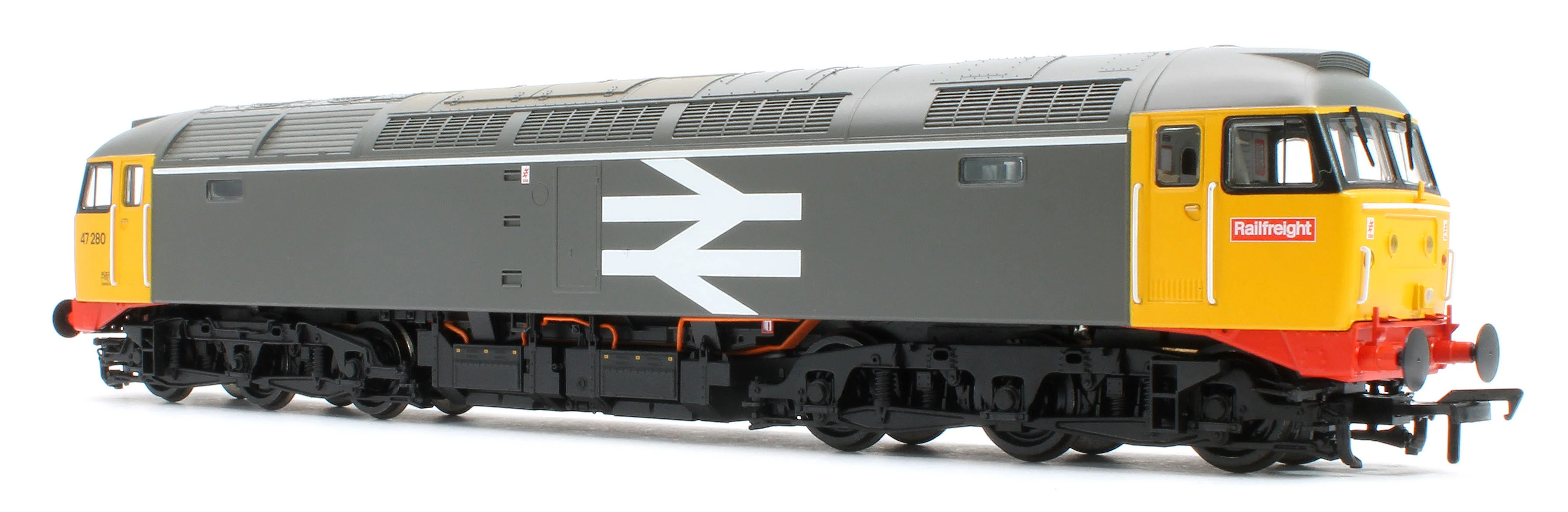 35-416SFX Class 47/0 47280 BR Railfreight Grey Diesel Locomotive - DCC Sound Deluxe - Image 5
