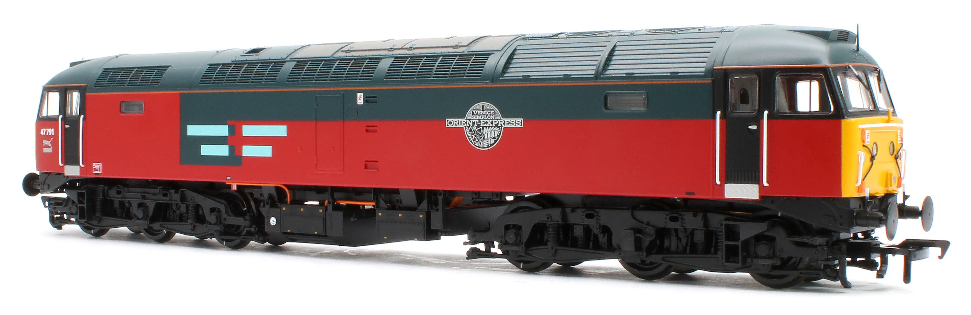 35-429 Class 47/7 47791 'Venice Simplon Orient Express' Rail Express Systems Diesel Locomotive - Image 5