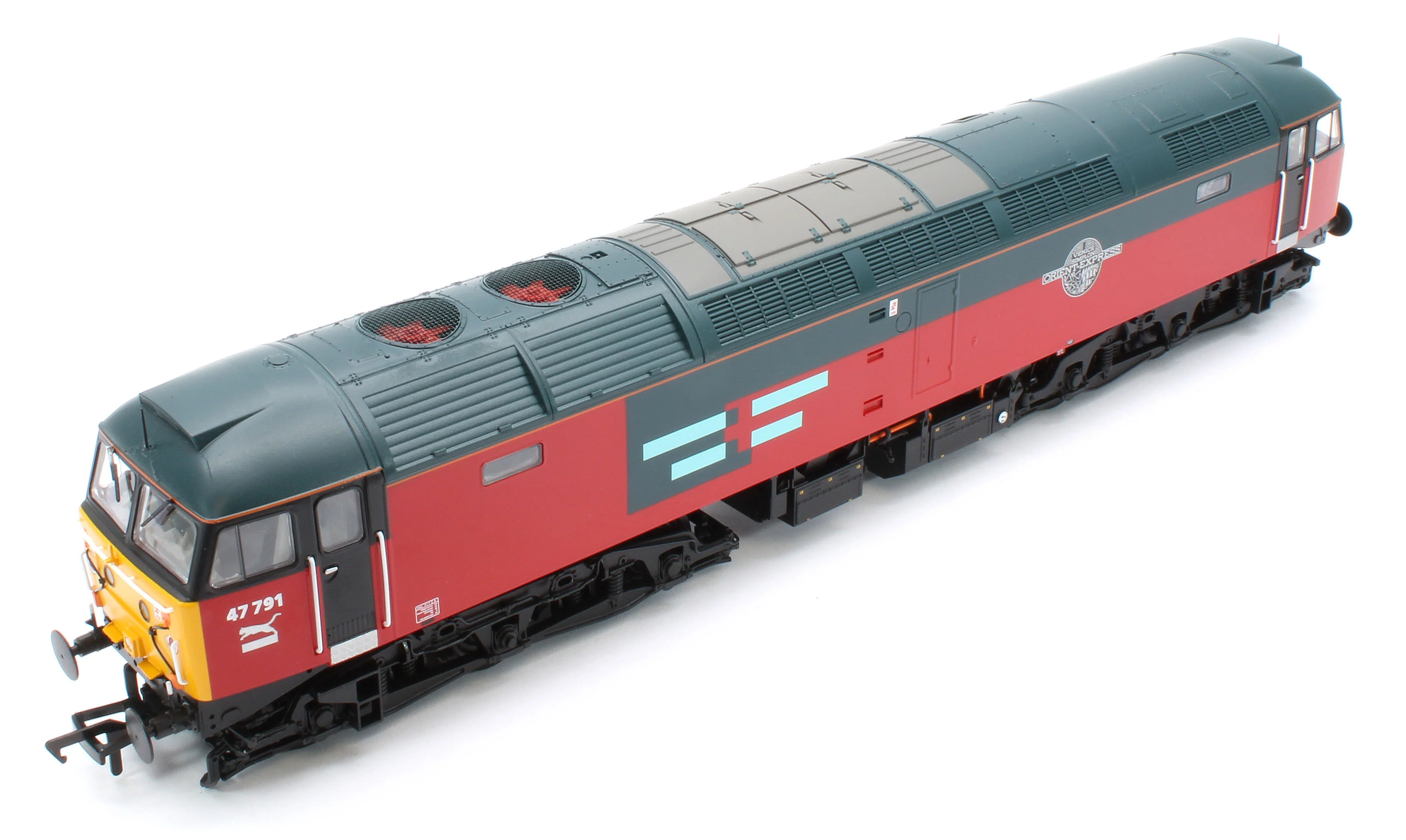35-429SFX Class 47/7 47791 'Venice Simplon Orient Express' Rail Express Systems Diesel Locomotive - DCC Sound Deluxe - Image 11