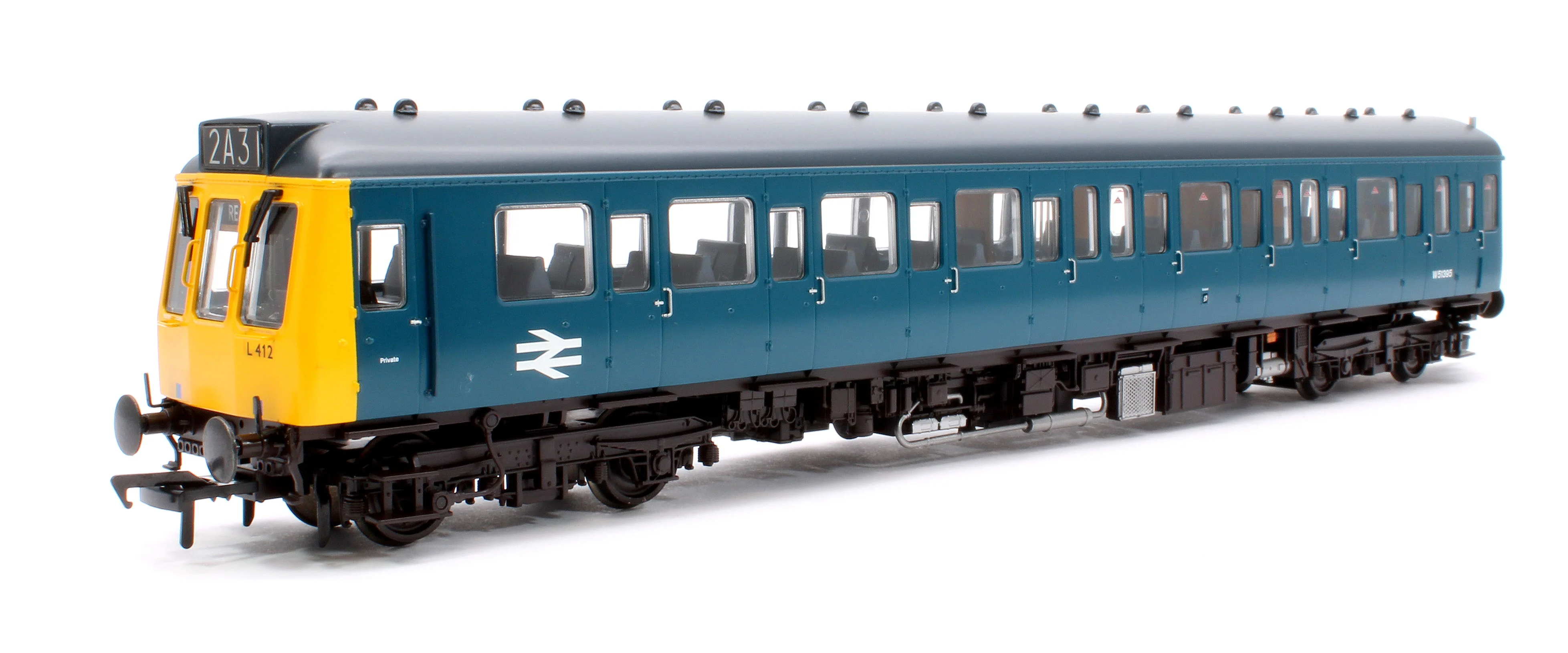 35-504SF Class 117 3-Car DMU L412 BR Blue - DCC Sound - Image 2