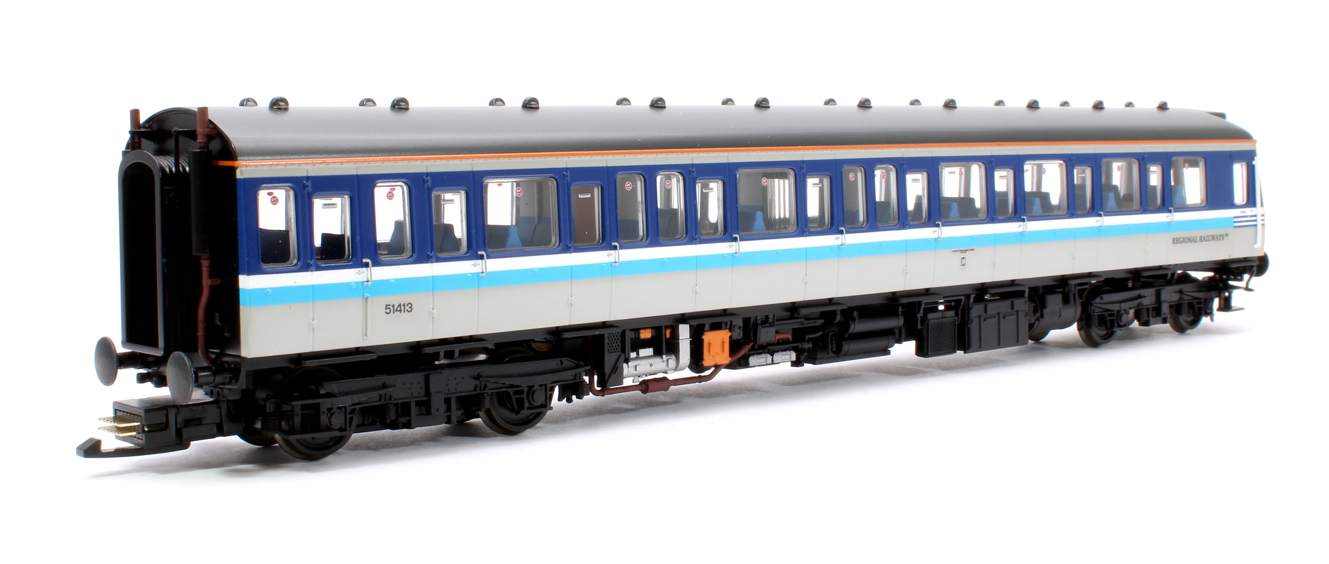 35-505SF Class 117 3-Car DMU 117308 BR Regional Railways - DCC Sound - Image 11