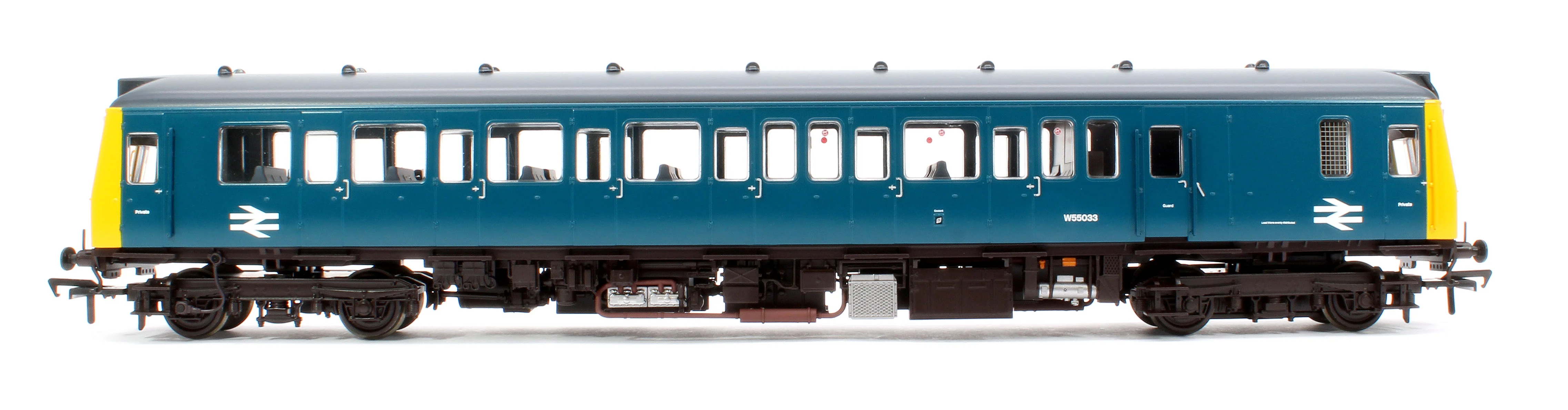 35-529SF Class 121 Single-Car DMU W55033 BR Blue - DCC Sound - Image 5