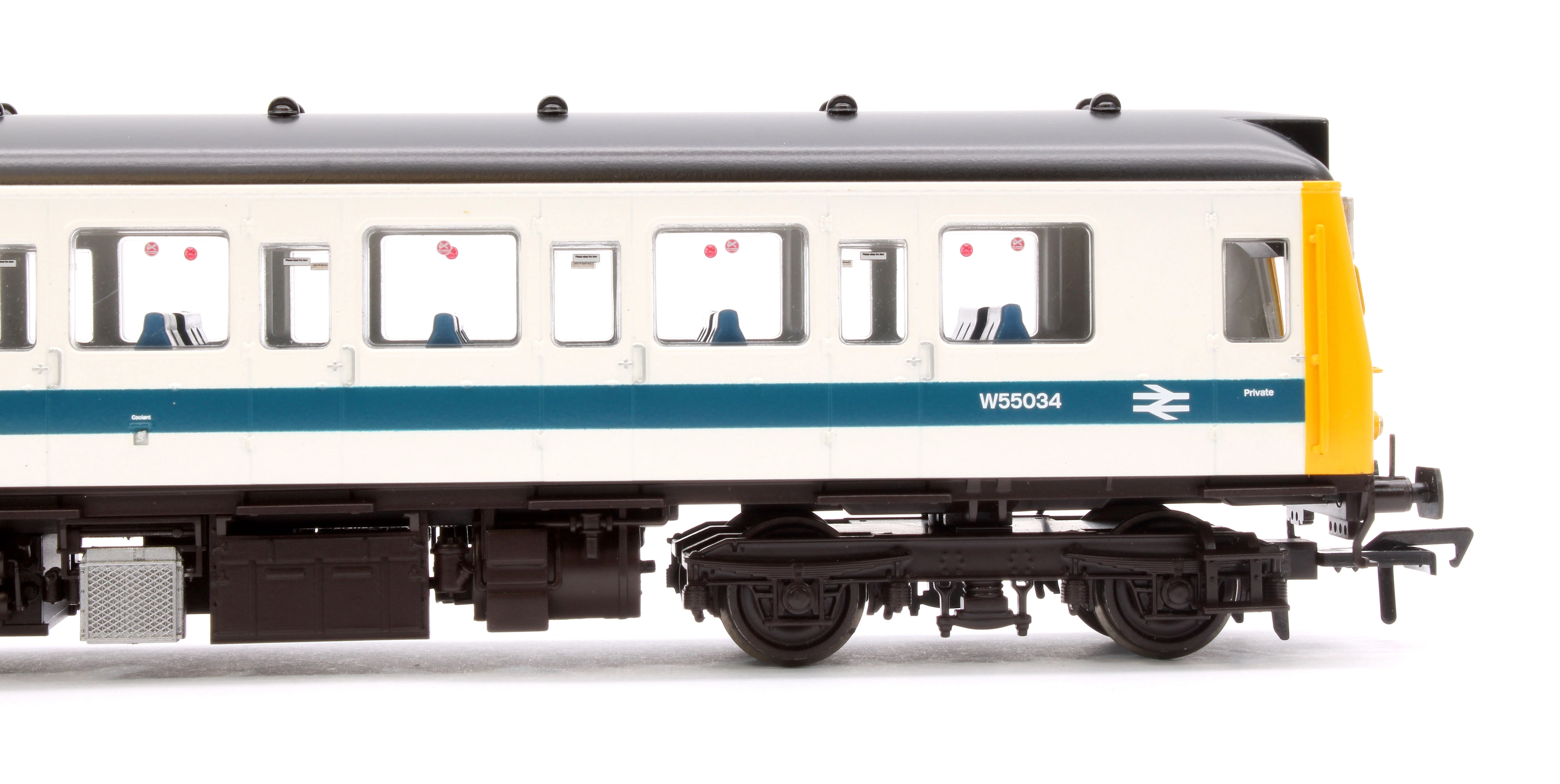 35-531SF Class 121 Single-Car DMU W55034 BR White & Blue - DCC Sound - Image 4