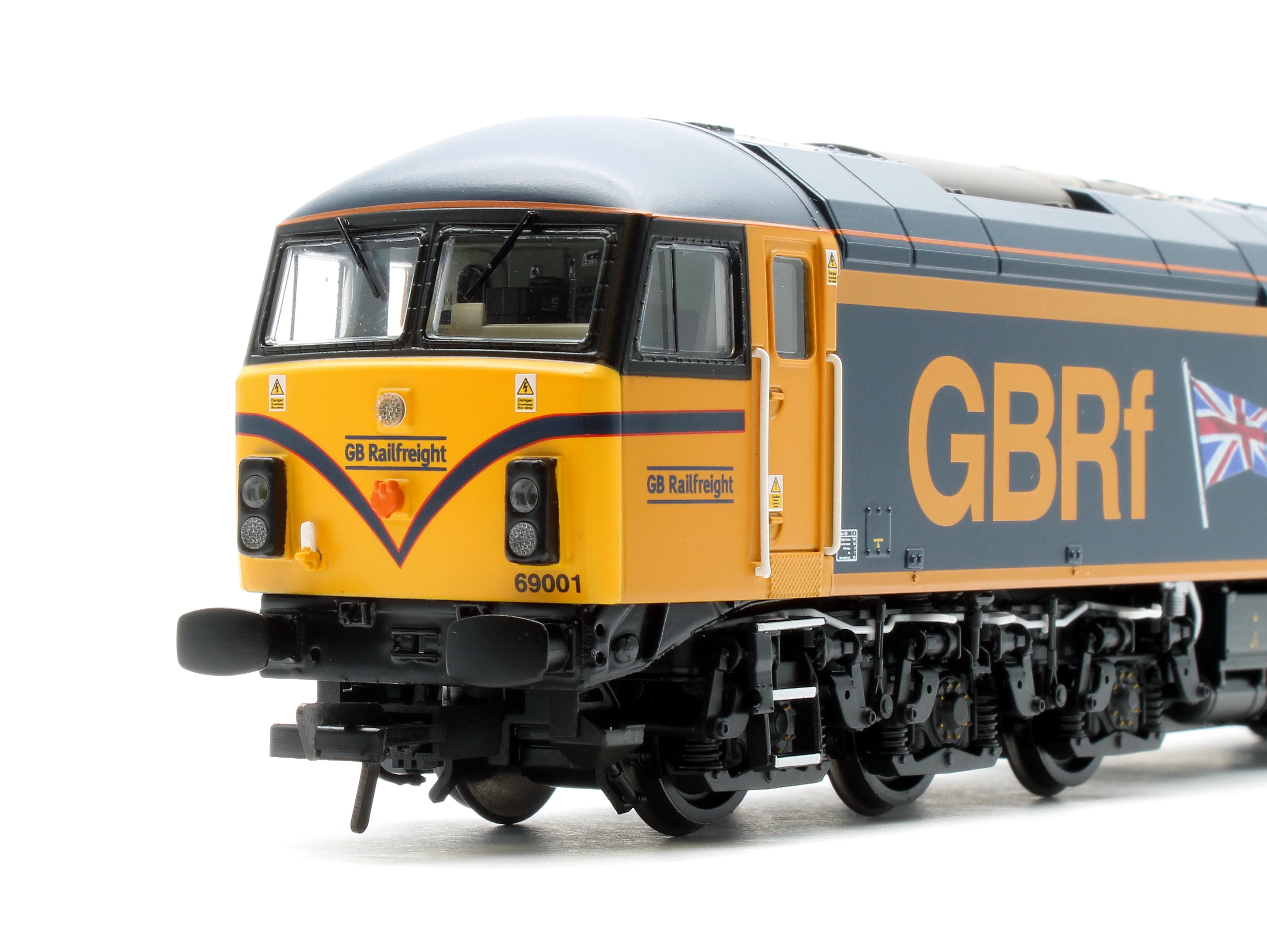 35-776SFX Class 69 69001 'Mayflower' GBRf (UK & US Flags) Diesel Locomotive - DCC Sound Deluxe - Image 7