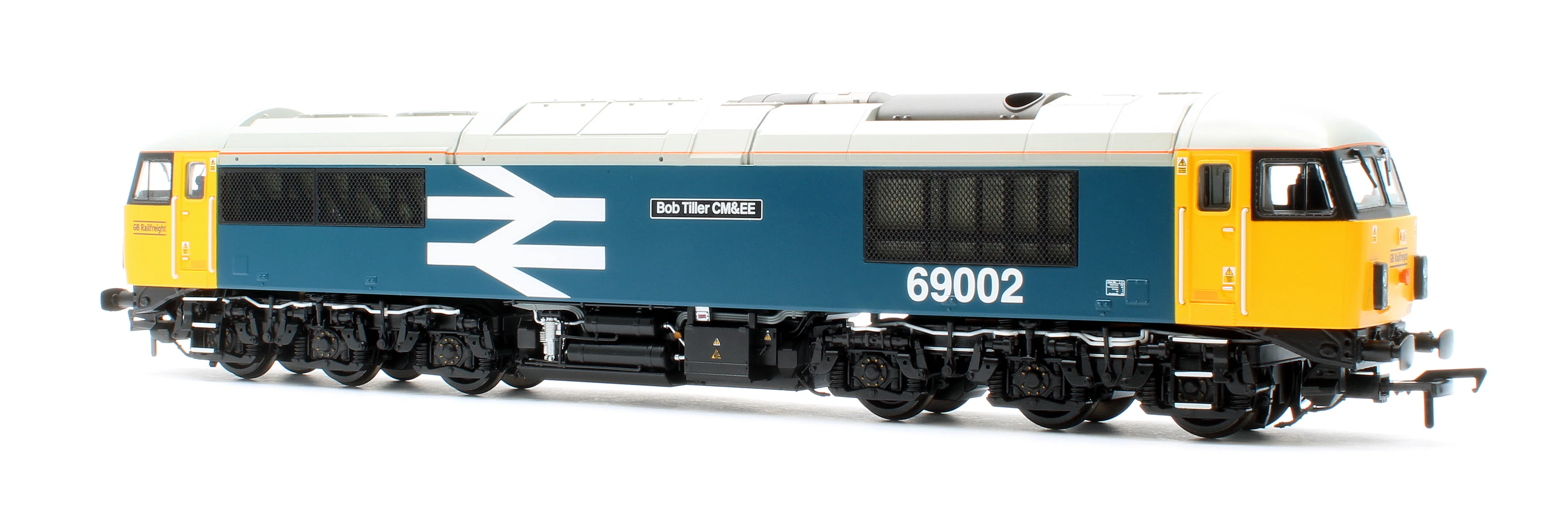 35-777 Class 69 69002 'Bob Tiller CM&EE' BR Blue (Large Logo) (GBRf) Diesel Locomotive - Image 2
