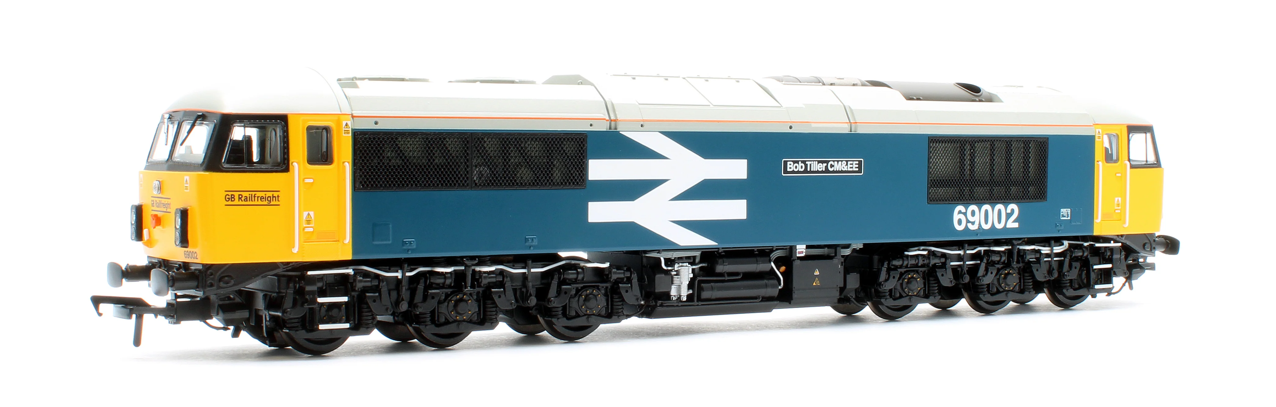 35-777 Class 69 69002 'Bob Tiller CM&EE' BR Blue (Large Logo) (GBRf) Diesel Locomotive - Image 3