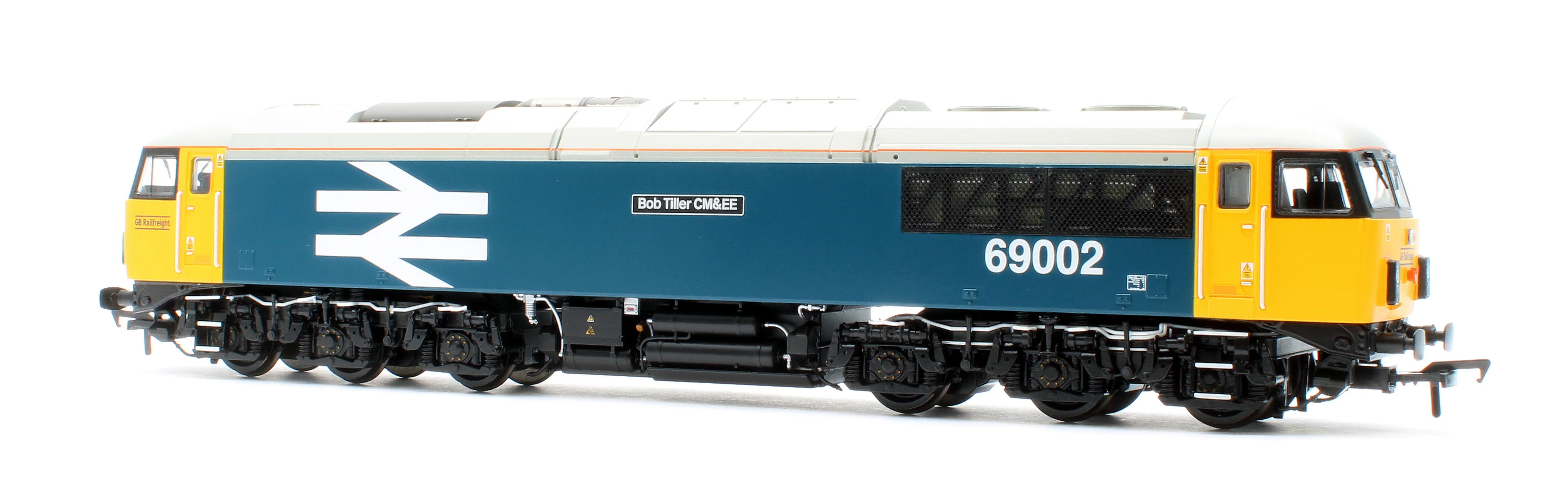 35-777 Class 69 69002 'Bob Tiller CM&EE' BR Blue (Large Logo) (GBRf) Diesel Locomotive - Image 4