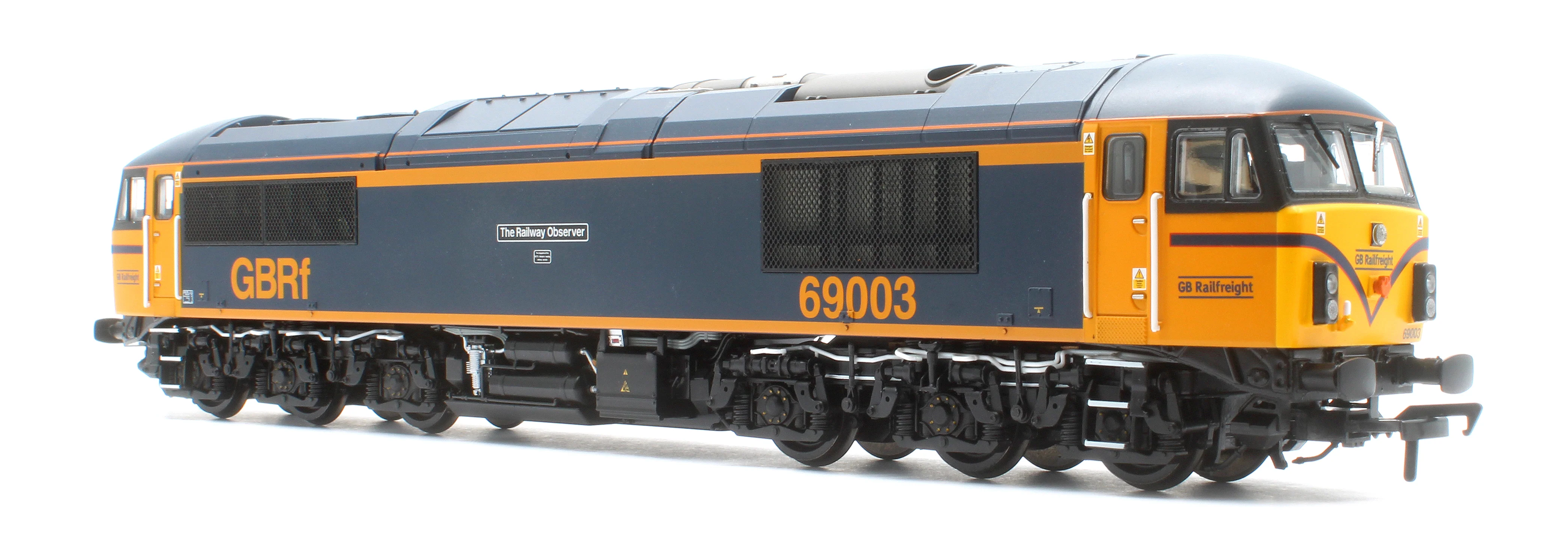 35-778SF Class 69 69003 'The Railway Observer' GBRf Diesel Locomotive - DCC Sound - Image 4