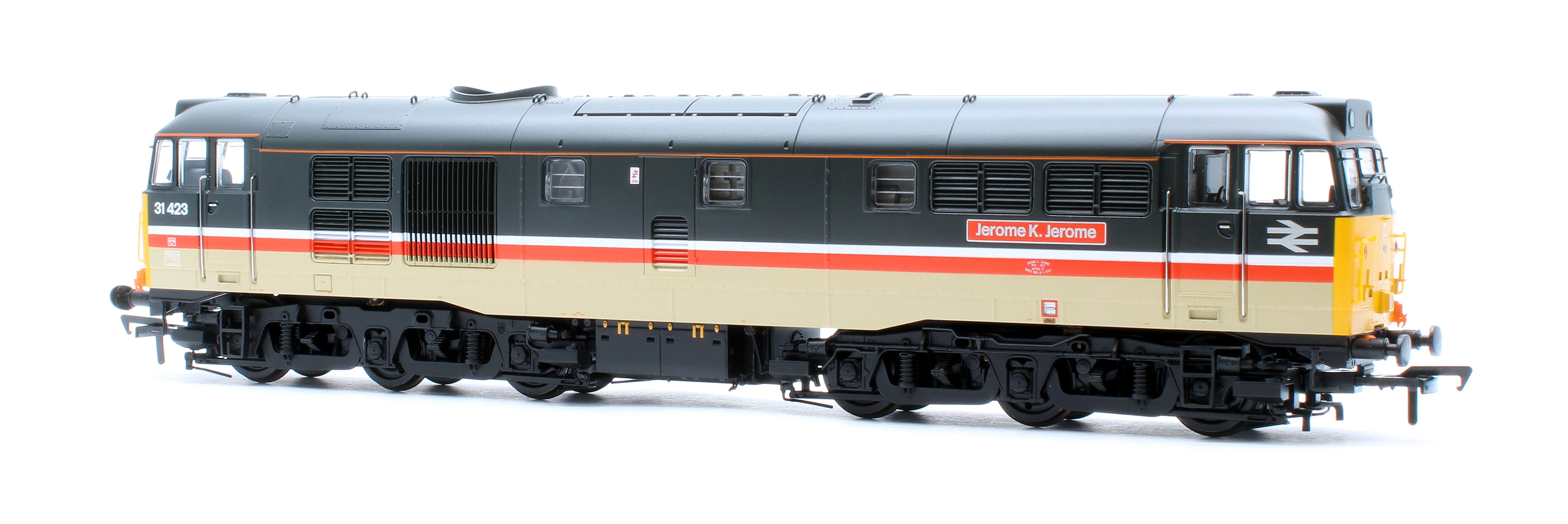 35-827SF Class 31/4 Refurbished 31423 'Jerome K. Jerome' BR InterCity (Mainline) Diesel Locomotive - DCC Sound - Image 4