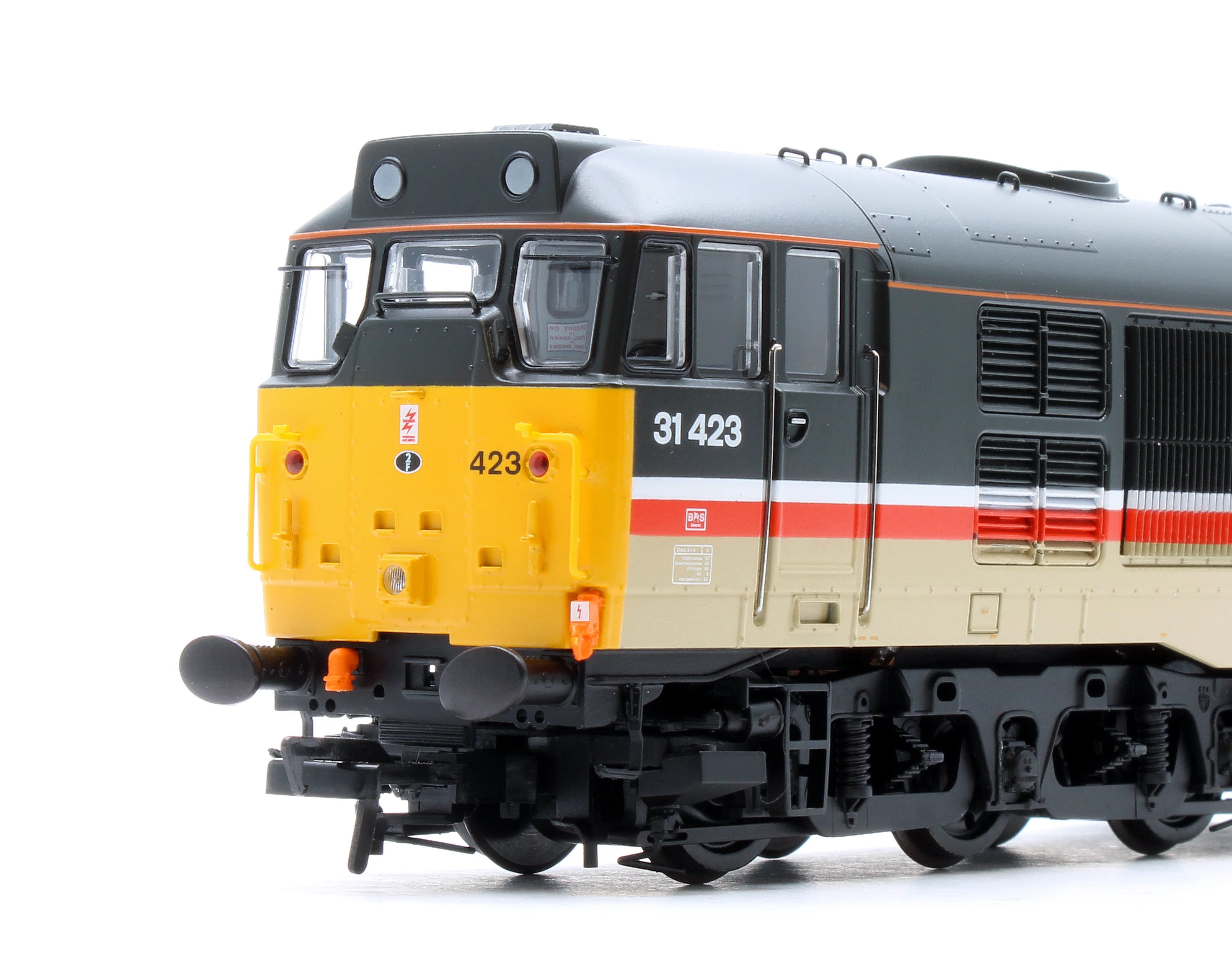35-827SF Class 31/4 Refurbished 31423 'Jerome K. Jerome' BR InterCity (Mainline) Diesel Locomotive - DCC Sound - Image 7
