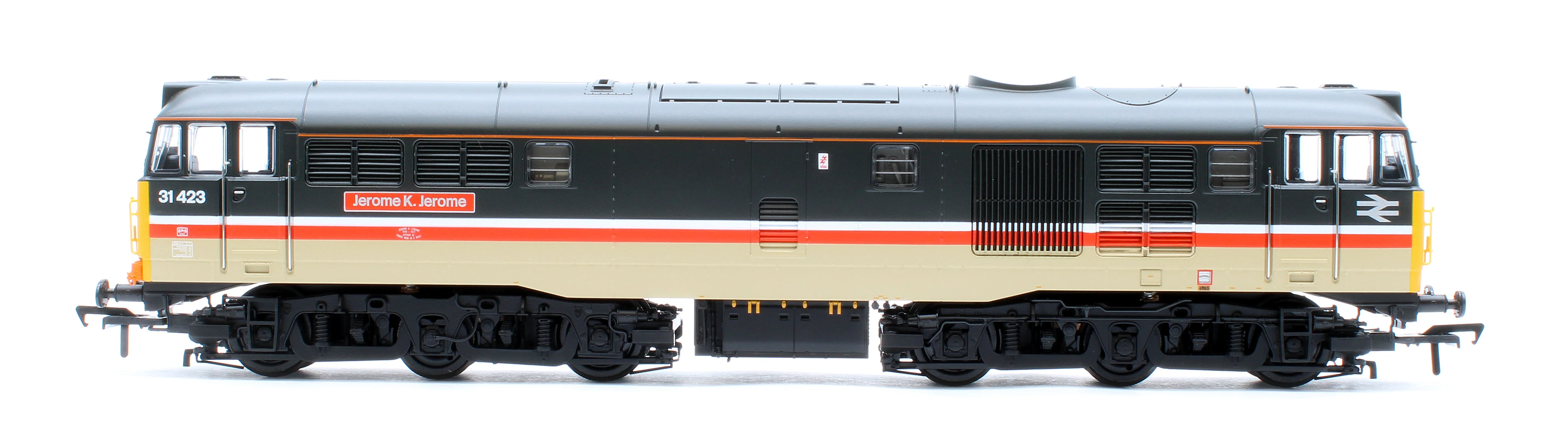 35-827SFX Class 31/4 Refurbished 31423 'Jerome K. Jerome' BR InterCity (Mainline) Diesel Locomotive - DCC Sound Deluxe - Image 6