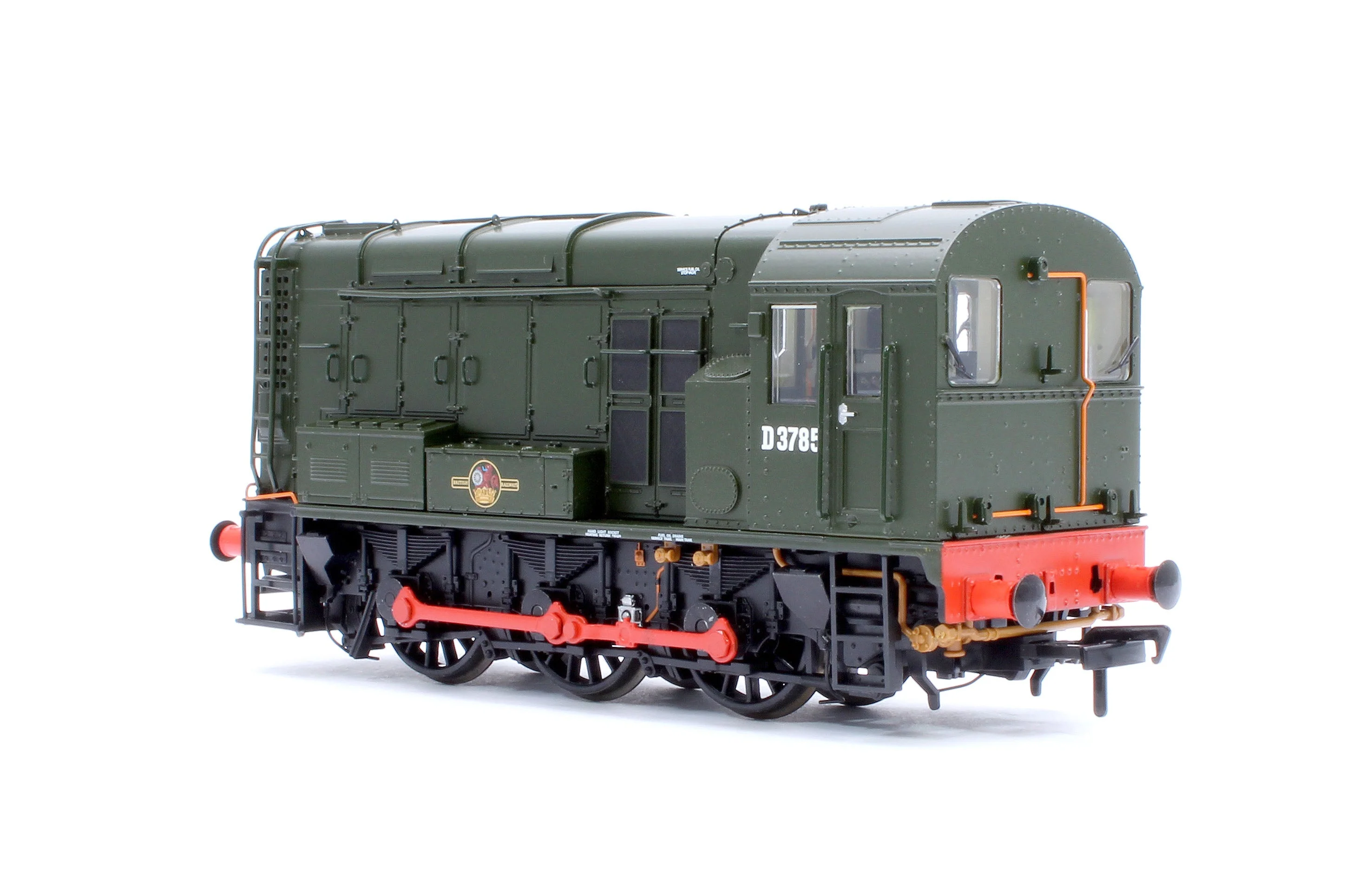 Pre-Owned 35-901 Class 08 D3785 BR Green (Late Crest) Diesel Locomotive - Image 4