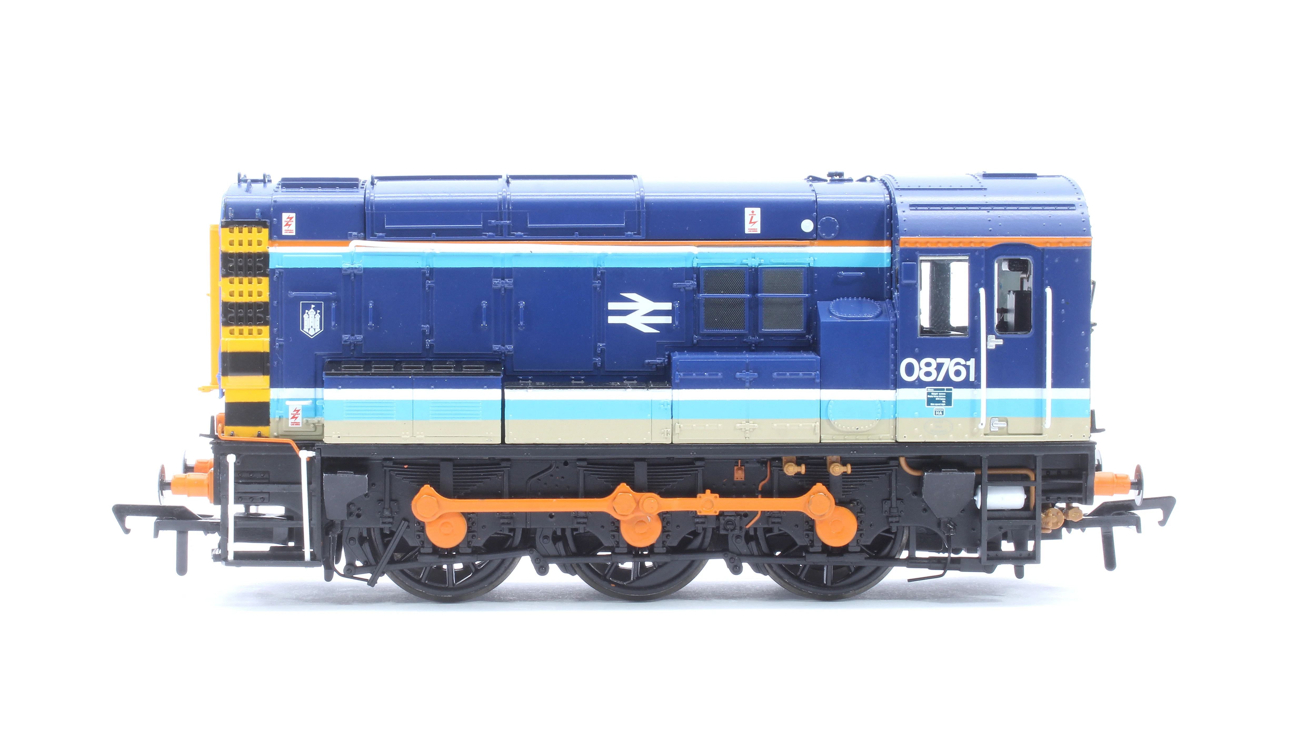 35-910SFX Class 08 08761 BR Provincial Diesel Locomotive - Deluxe DCC Sound - Image 6
