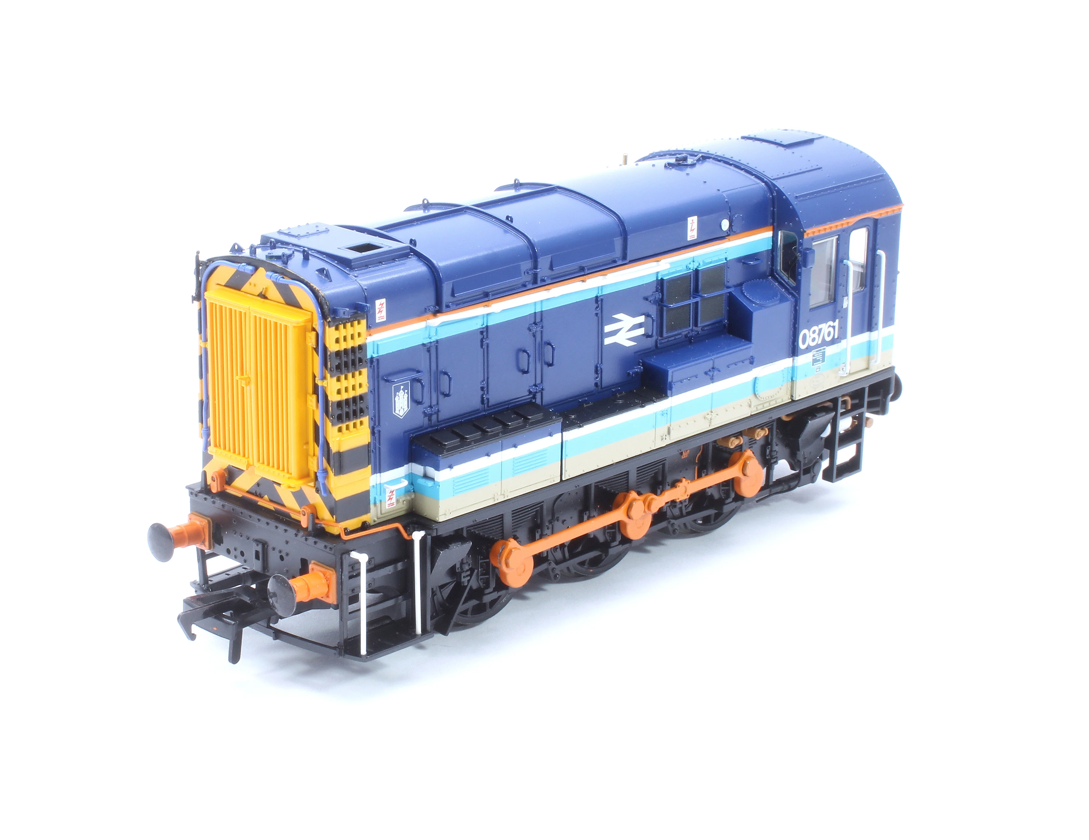 35-910SFX Class 08 08761 BR Provincial Diesel Locomotive - Deluxe DCC Sound - Image 8