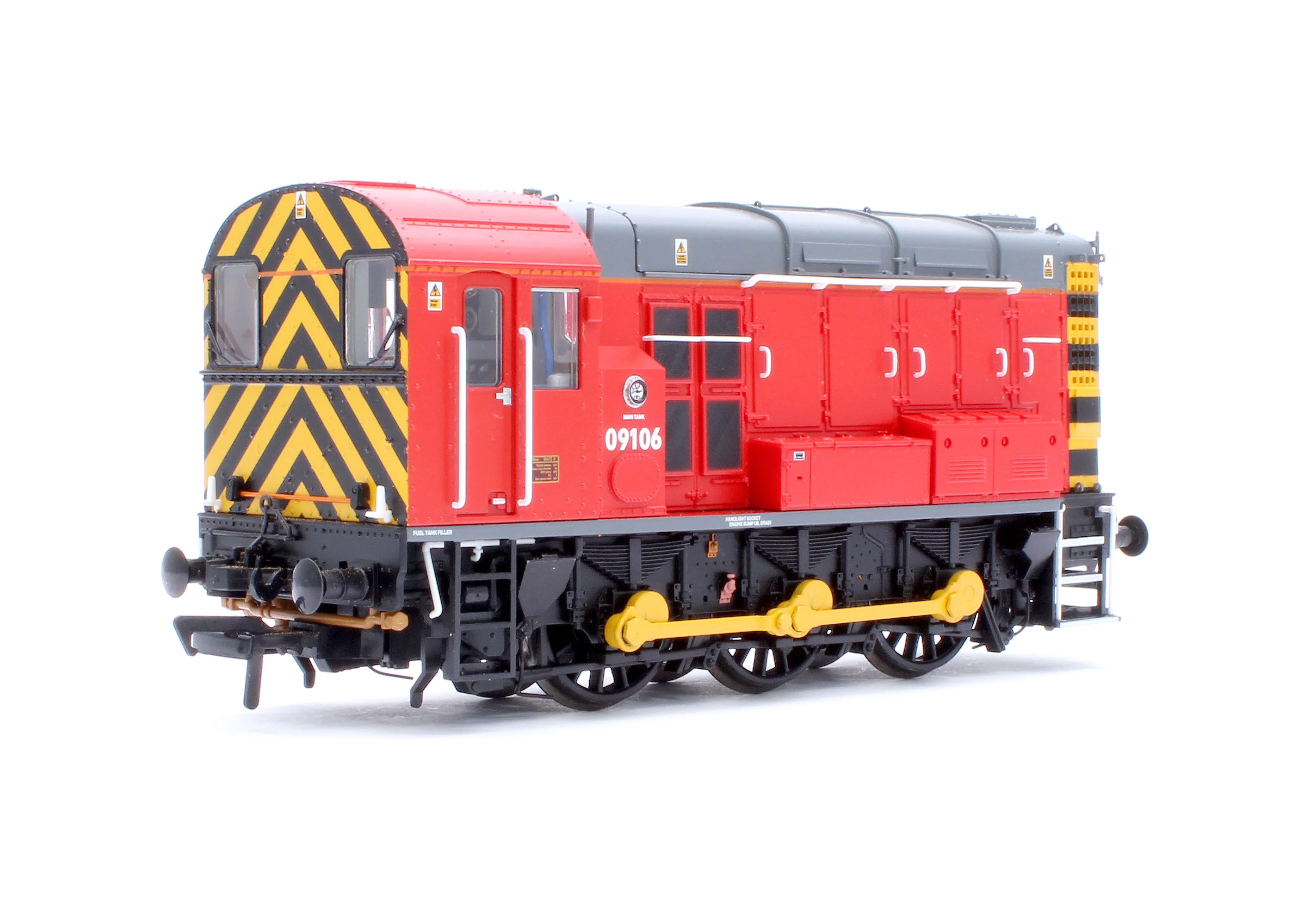 35-930 Class 09 09106 DB Red (Unbranded) Diesel Locomotive - Image 3