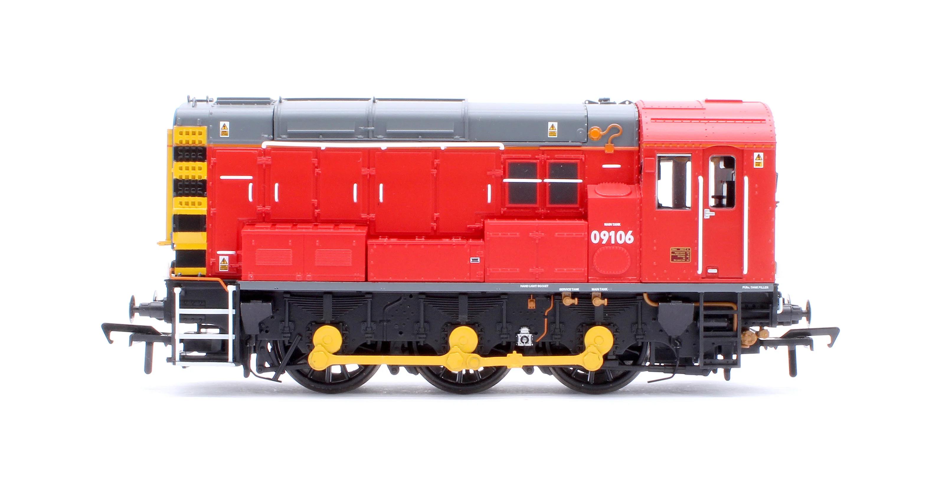 35-930 Class 09 09106 DB Red (Unbranded) Diesel Locomotive - Image 5