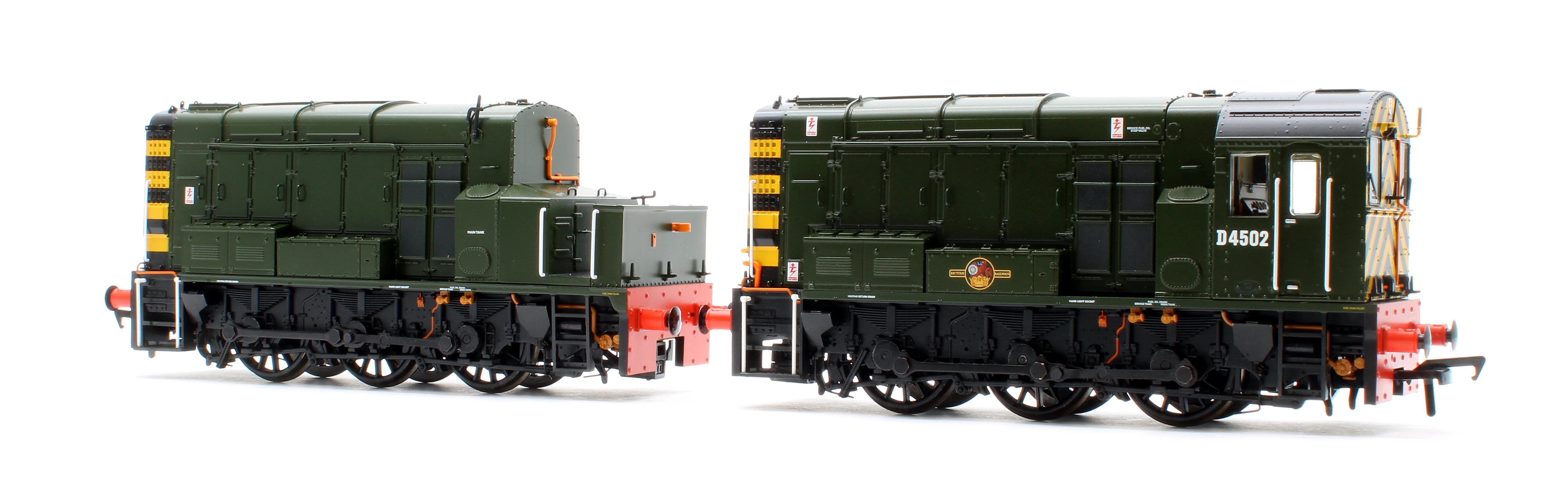 35-945SF Class 13 D4502 BR Green (Wasp Stripes) Diesel Locomotive - DCC Sound - Image 4