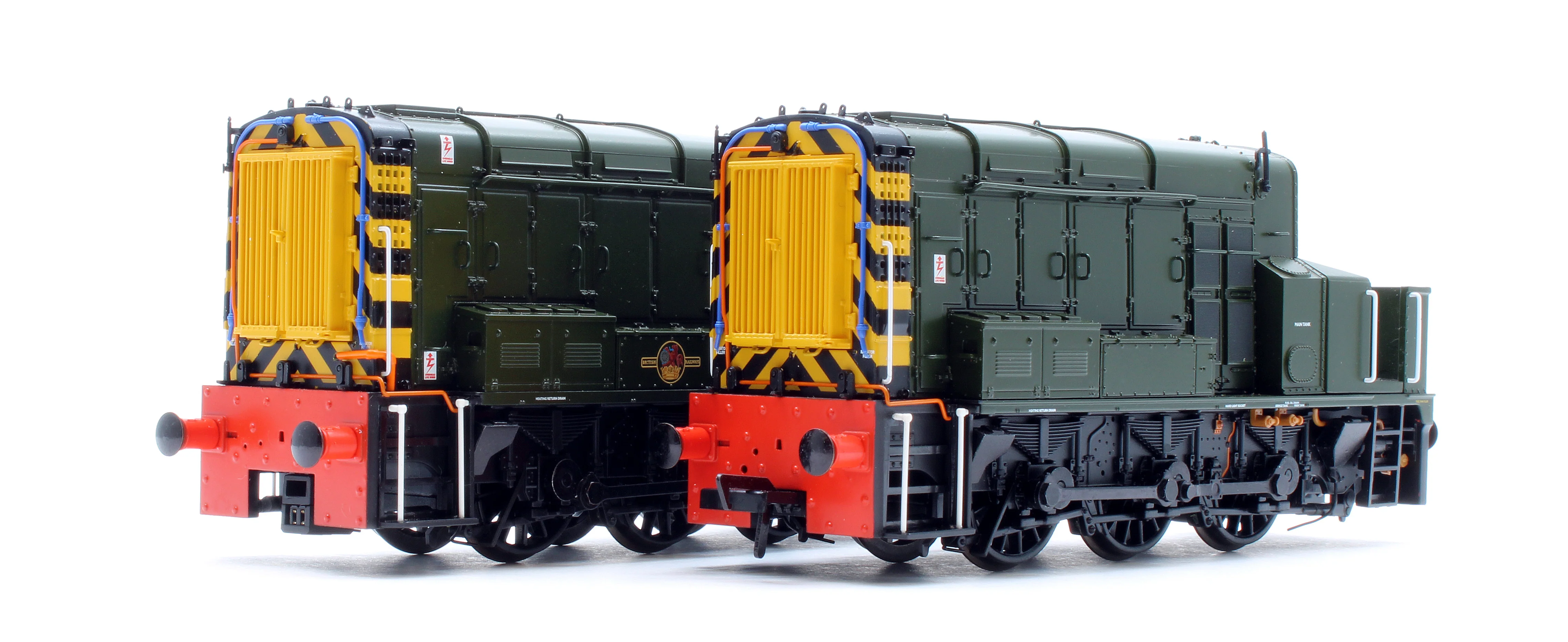 35-945SF Class 13 D4502 BR Green (Wasp Stripes) Diesel Locomotive - DCC Sound - Image 7