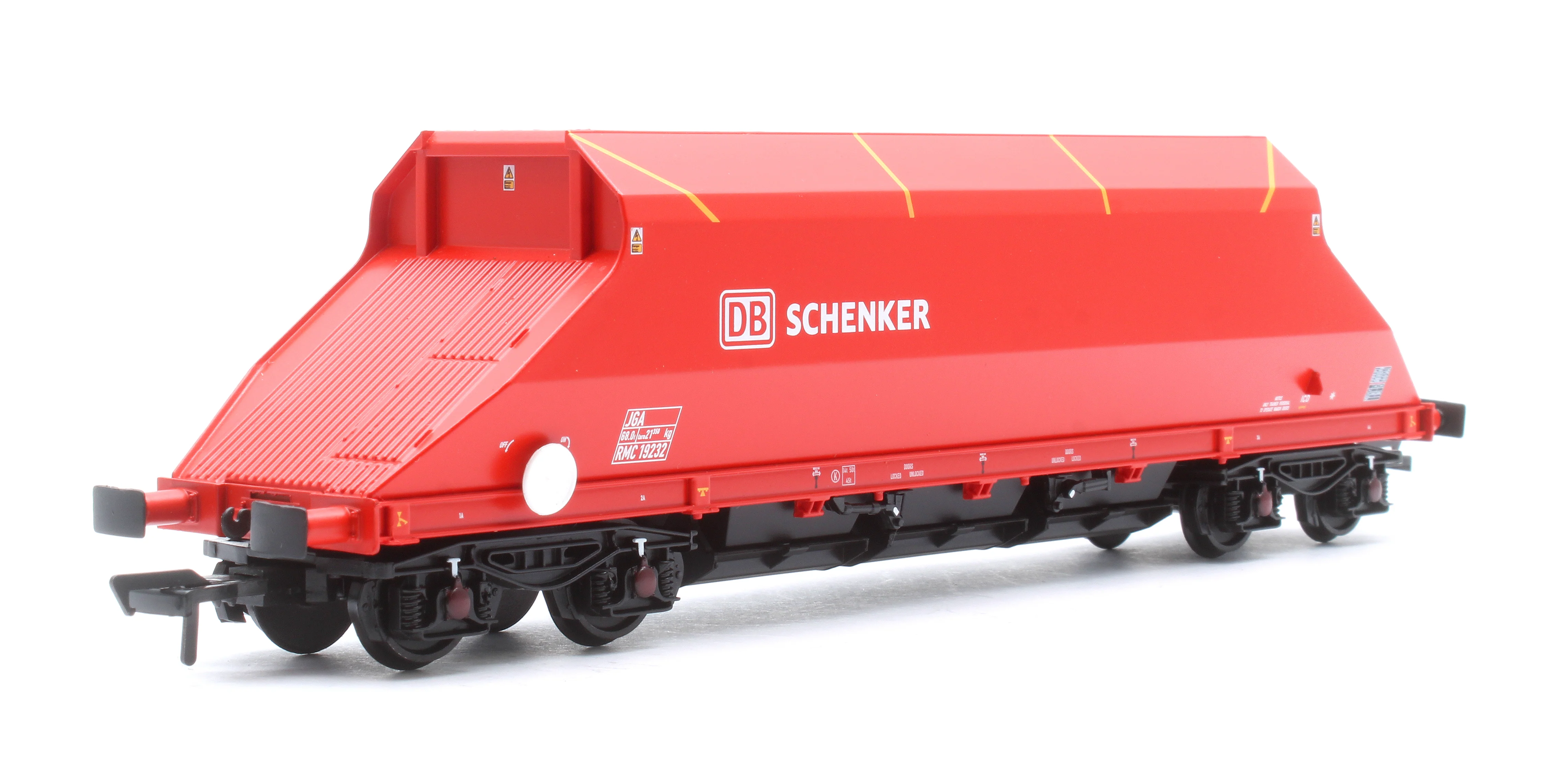 37-329 JGA Bogie Hopper DB Schenker Red No.RMC 19232