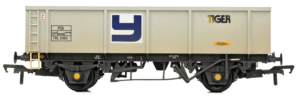 37-551B POA Mineral Wagon 'Yeoman/Tiger' Grey No.TRL5363 - Weathered - Image 3