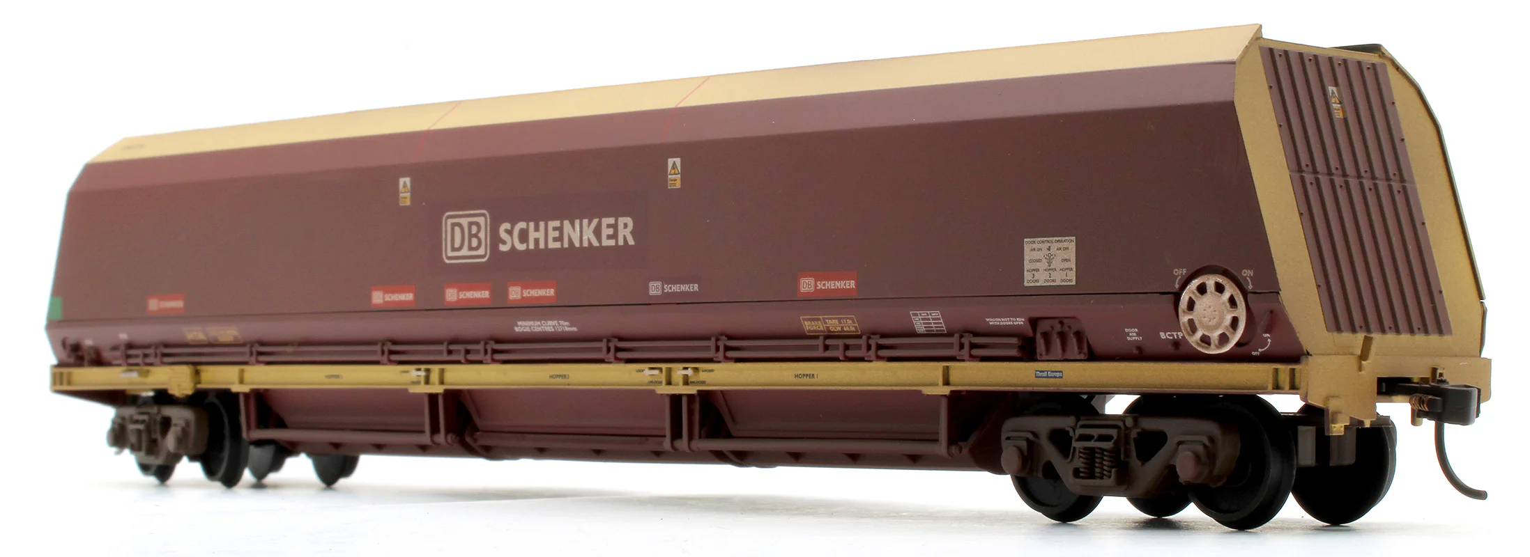 37-855 HTA Bogie Hopper (Ex-EWS) DB Schenker No. 310339 - Weathered - Image 2