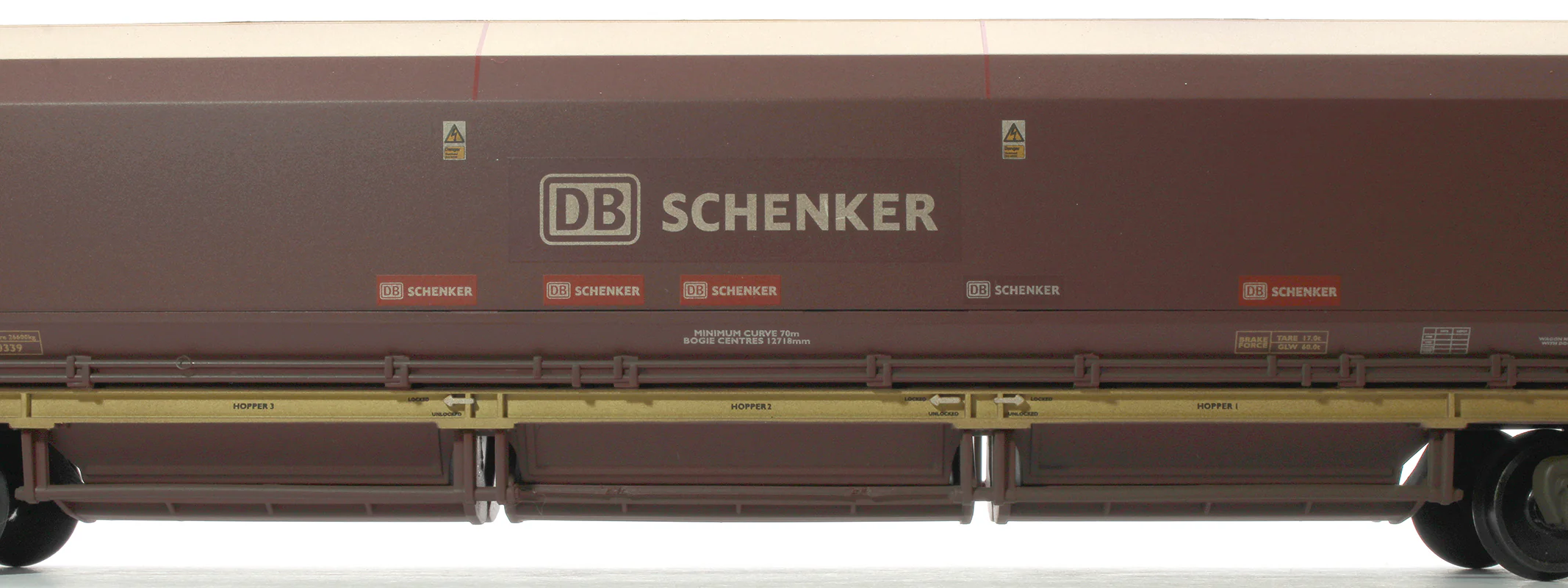 37-855 HTA Bogie Hopper (Ex-EWS) DB Schenker No. 310339 - Weathered - Image 4