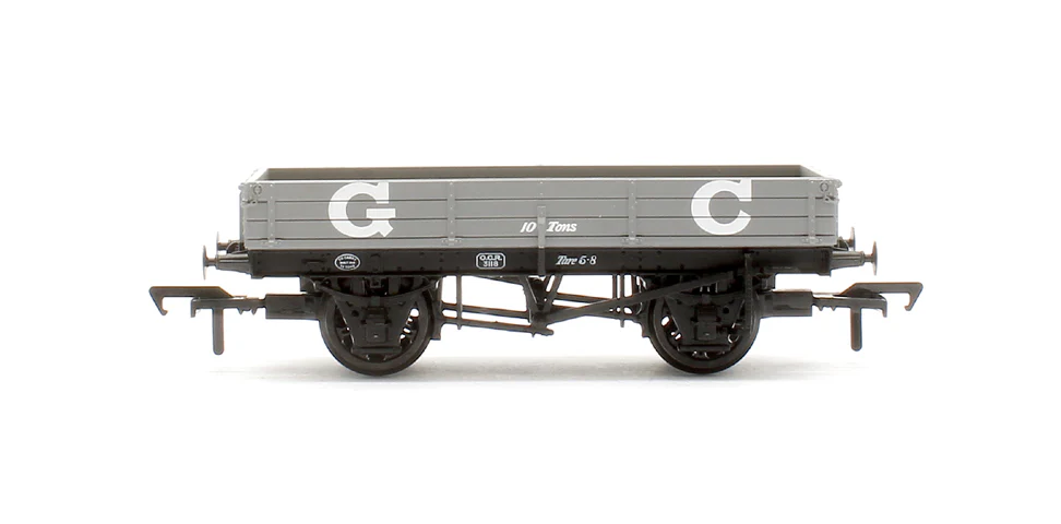 37-942 3 Plank Wagon GCR Grey No.3118 - Image 3