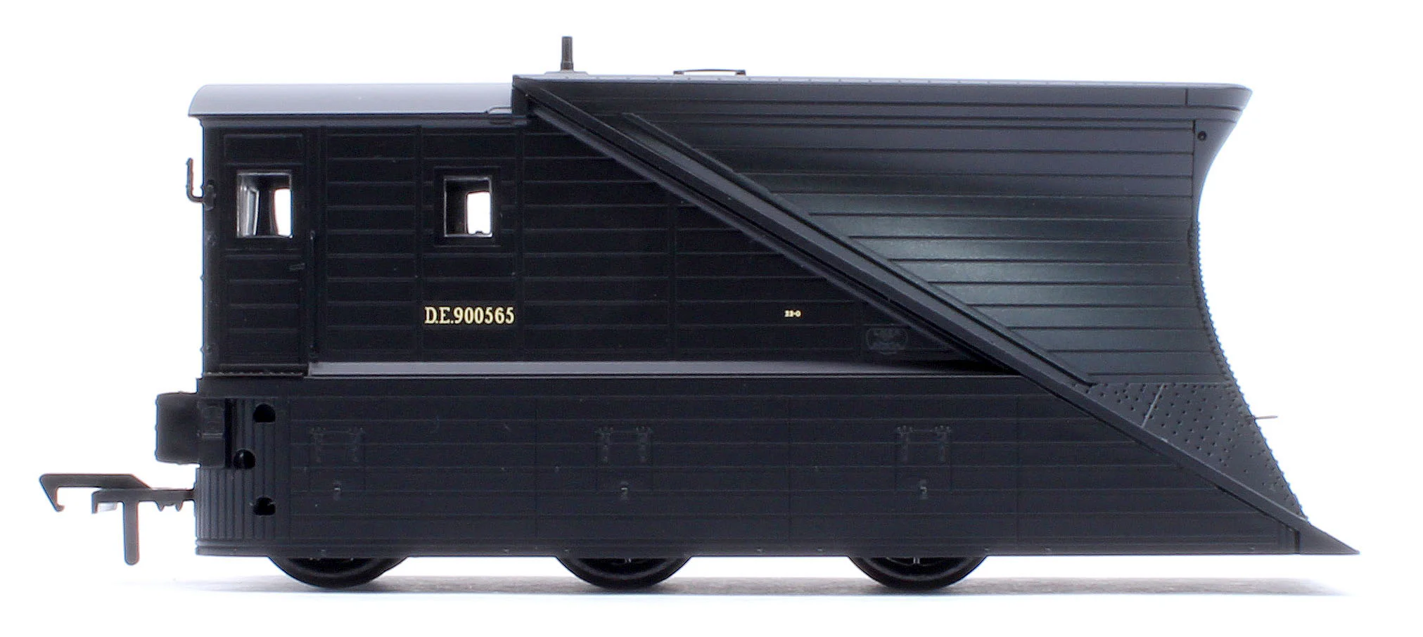 38-642Z Pair of 2 NER Snowploughs DE900565 & DE900566 BR Departmental Black - Image 7