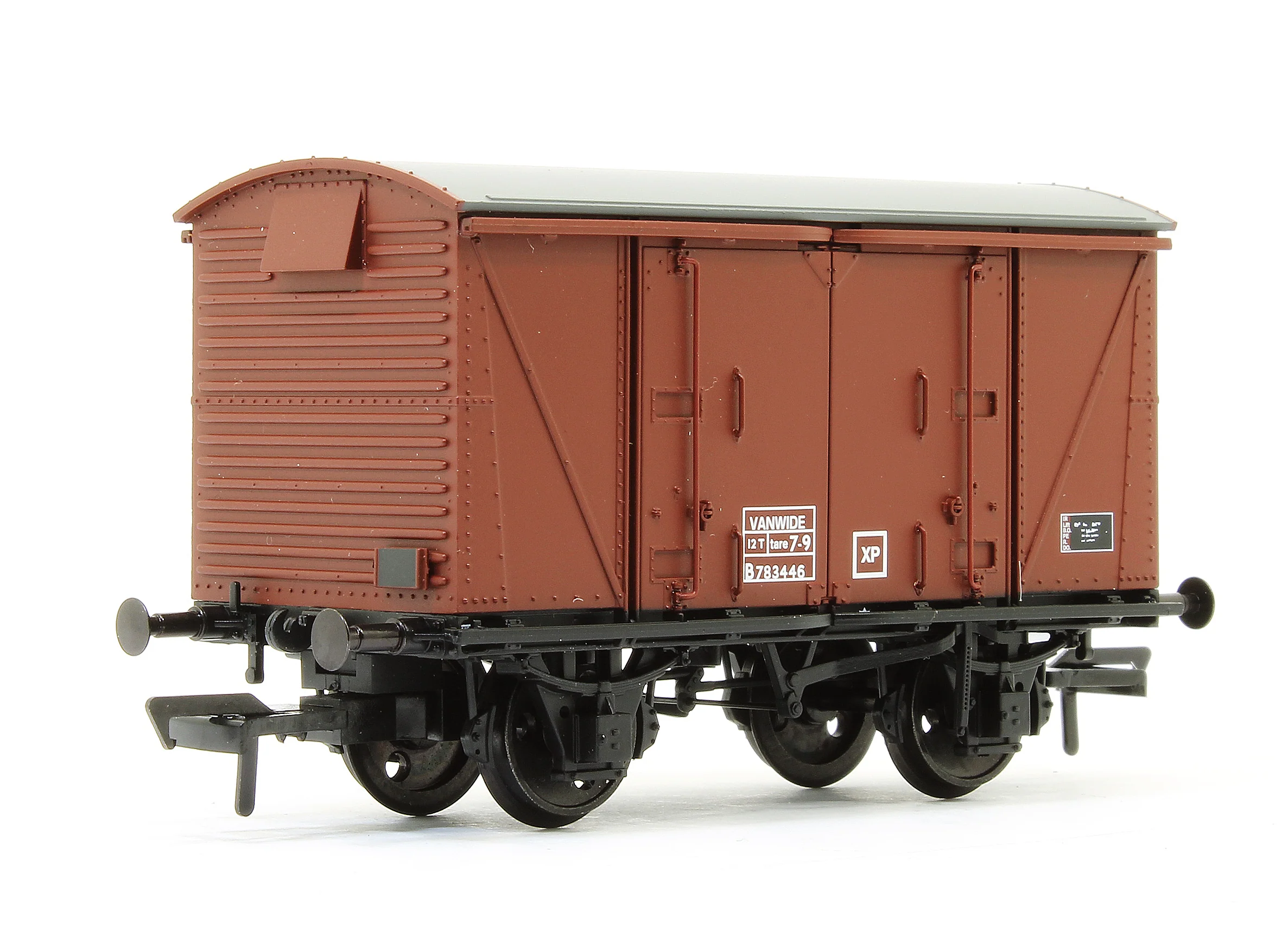 38-871 BR 12T 'Vanwide' Ventilated Van BR Bauxite (Late) (VANWIDE) B783446 - Image 2