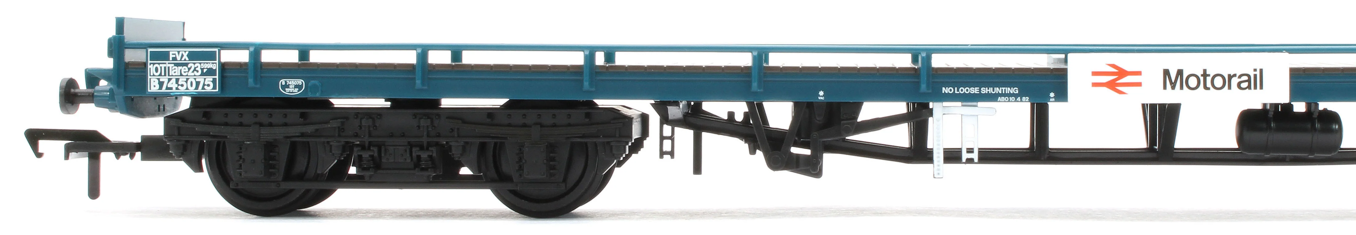 38-902A BR FVX Carflat Wagon BR Blue 'Motorail' No.B745075 - Image 4