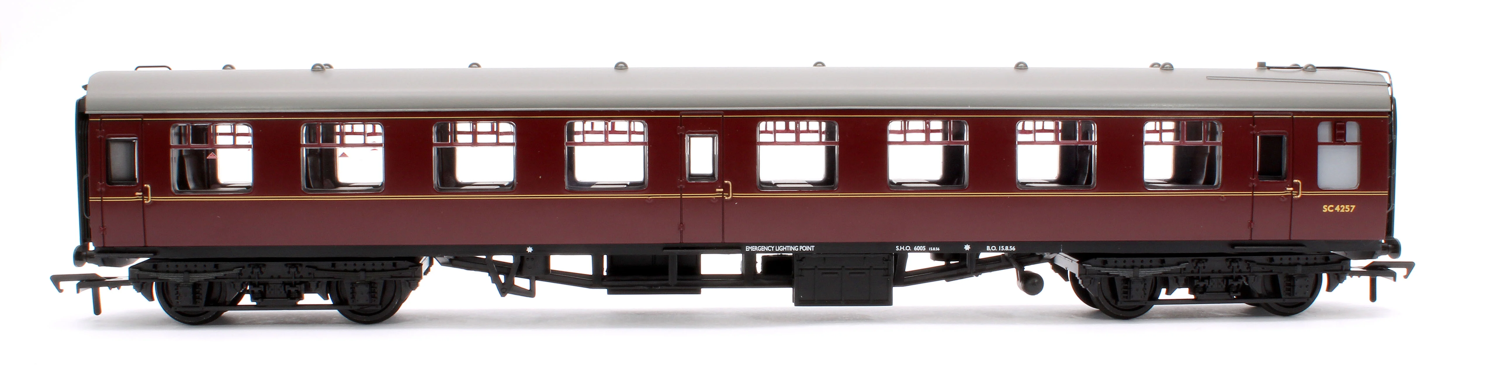 39-060 BR Mk1 TSO Tourist Second Open BR Maroon No.SC4257 - Image 2