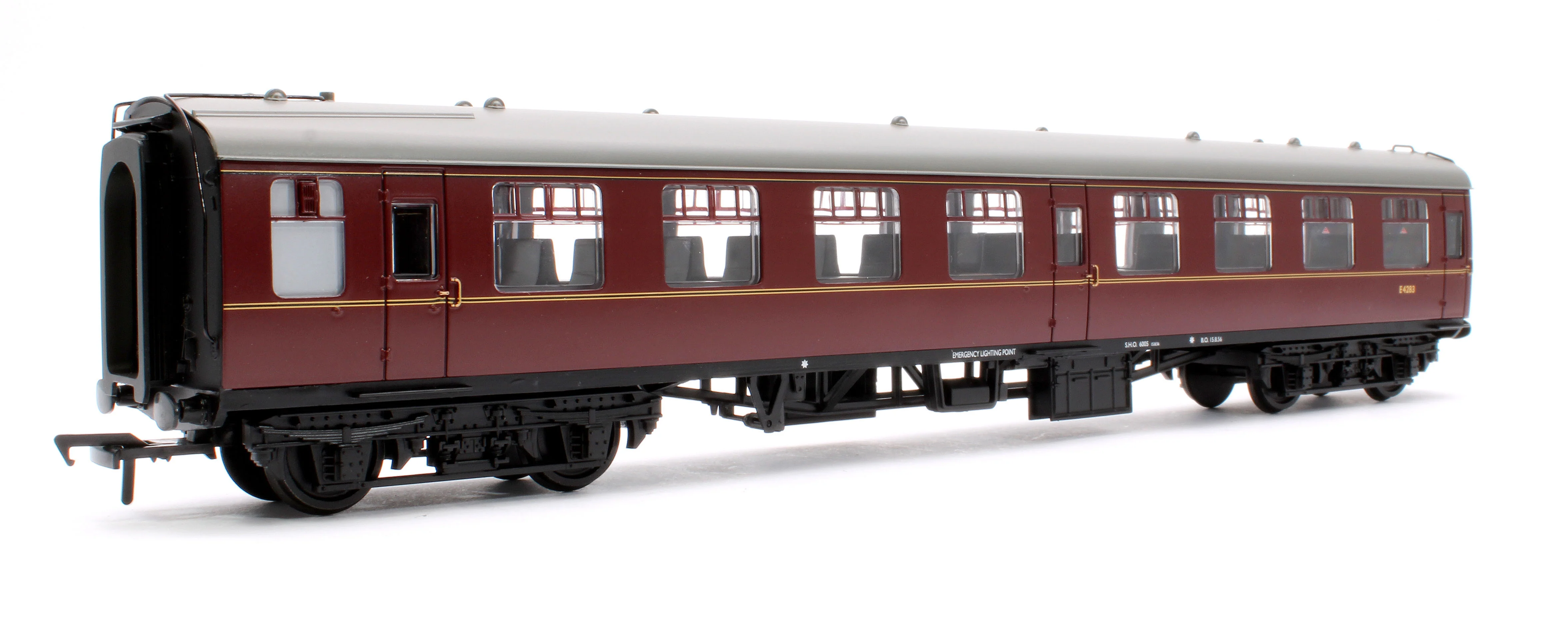 39-060A BR Mk1 TSO Tourist Second Open BR Maroon No.E4283 - Image 3