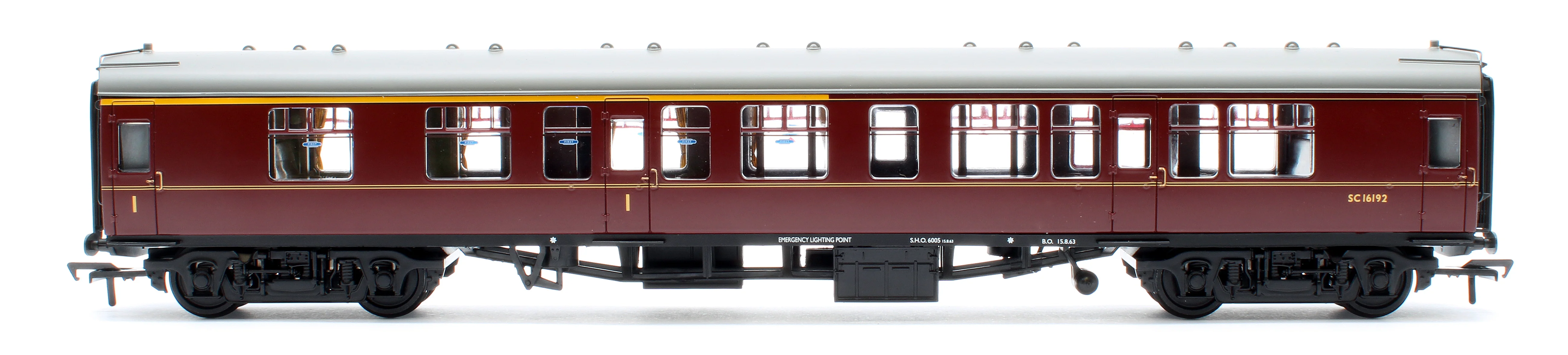 39-126H BR Mk1 CK Composite Corridor BR Maroon SC16192 - Image 3