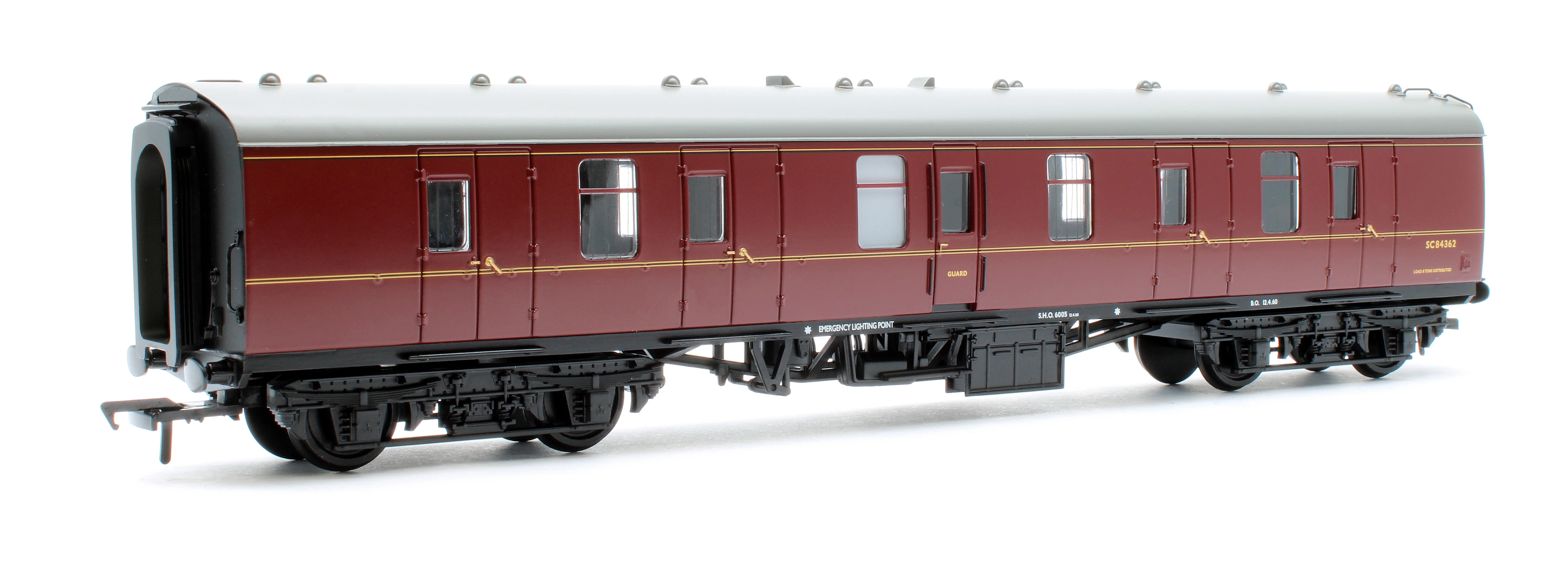 39-176G BR Mk1 BG Brake Gangwayed BR Maroon SC84362 - Image 2
