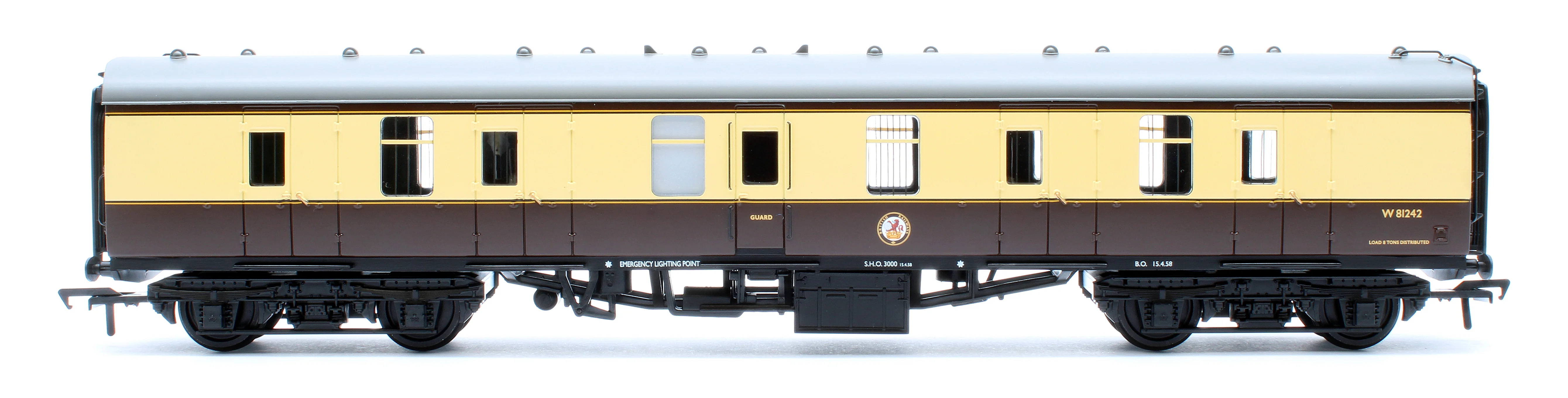 39-179C BR Mk1 BG Brake Gangwayed BR (WR) Chocolate & Cream W81242 - Image 3
