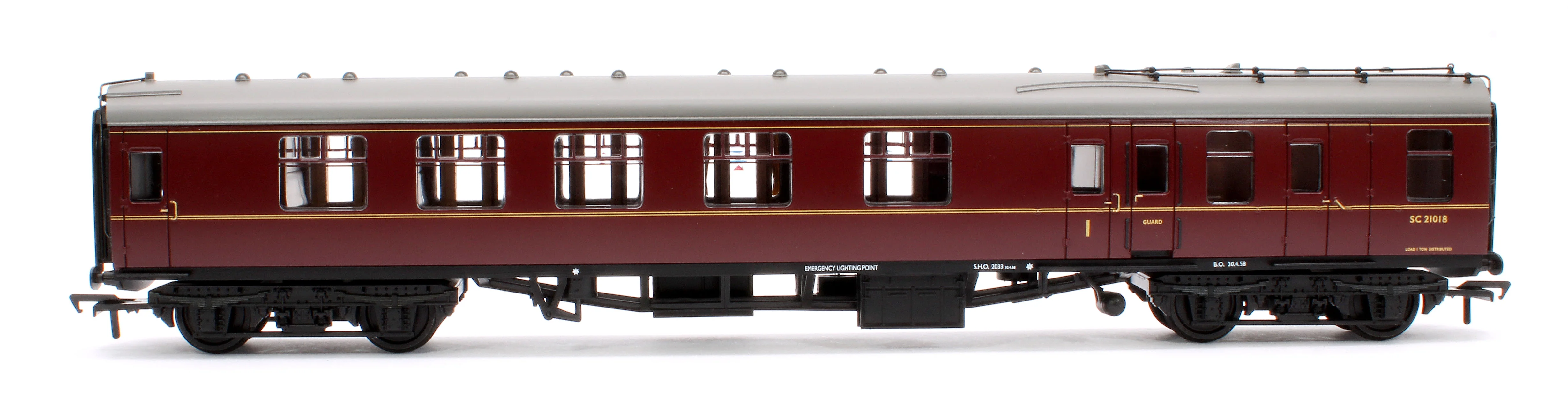39-226F BR Mk1 BCK Brake Composite Corridor BR Maroon SC21018 - Image 2