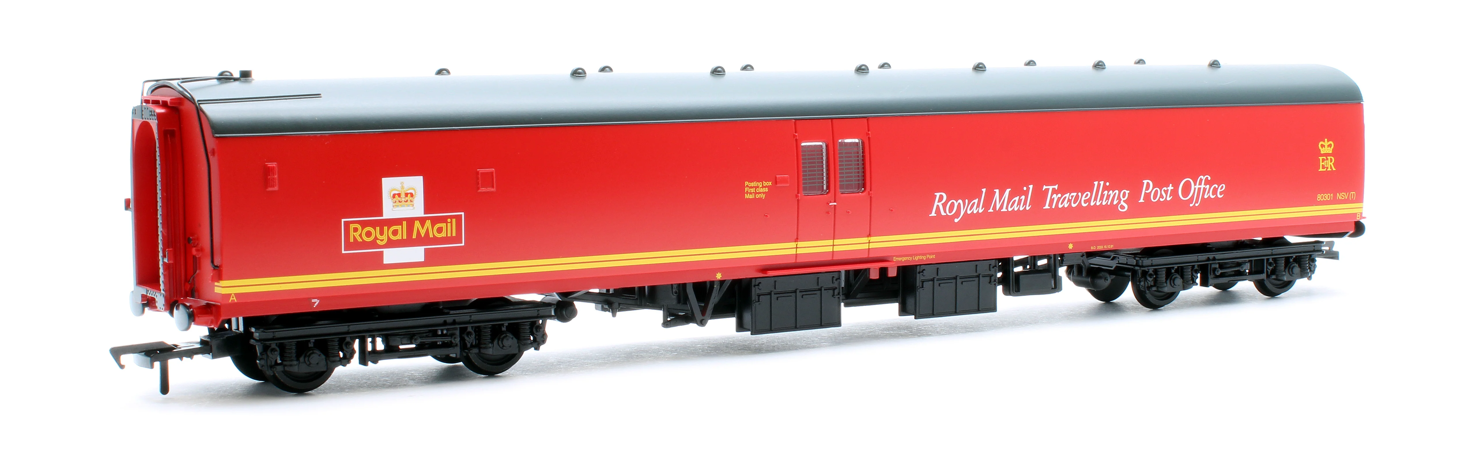 39-422A BR Mk1 POS Post Office Sorting Van Royal Mail Travelling Post Office No. 80301 - Image 2