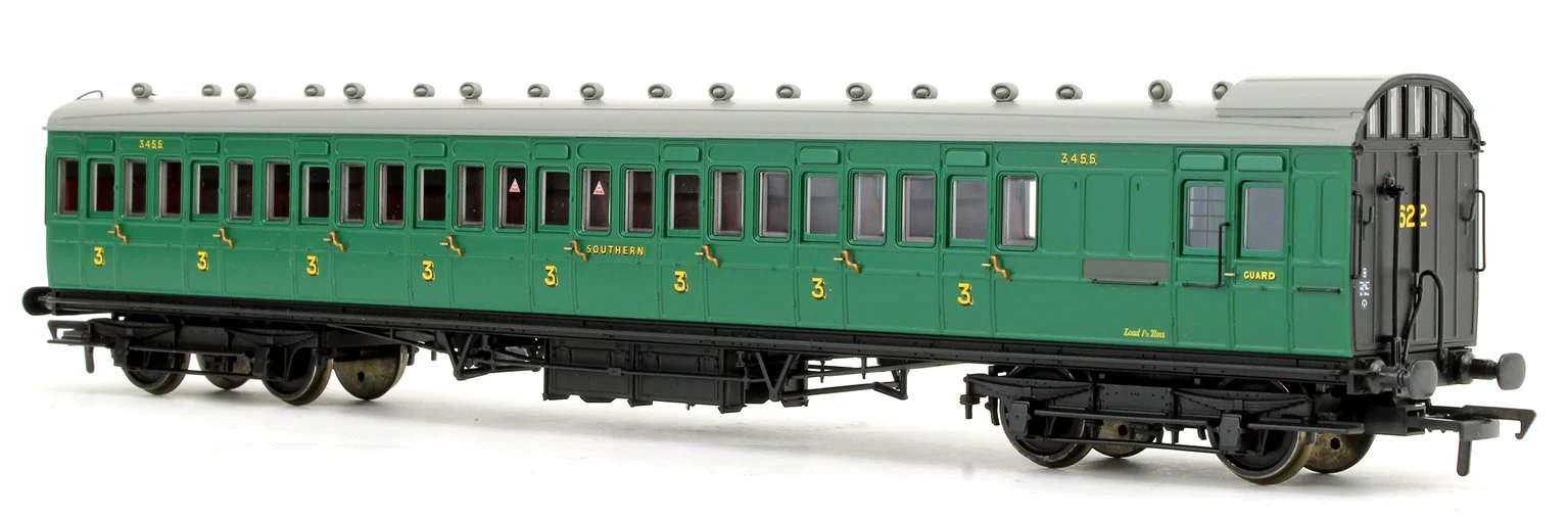 39-623 SE&CR 60ft Birdcage Brake Third SR Malachite Green 3455 - Image 2