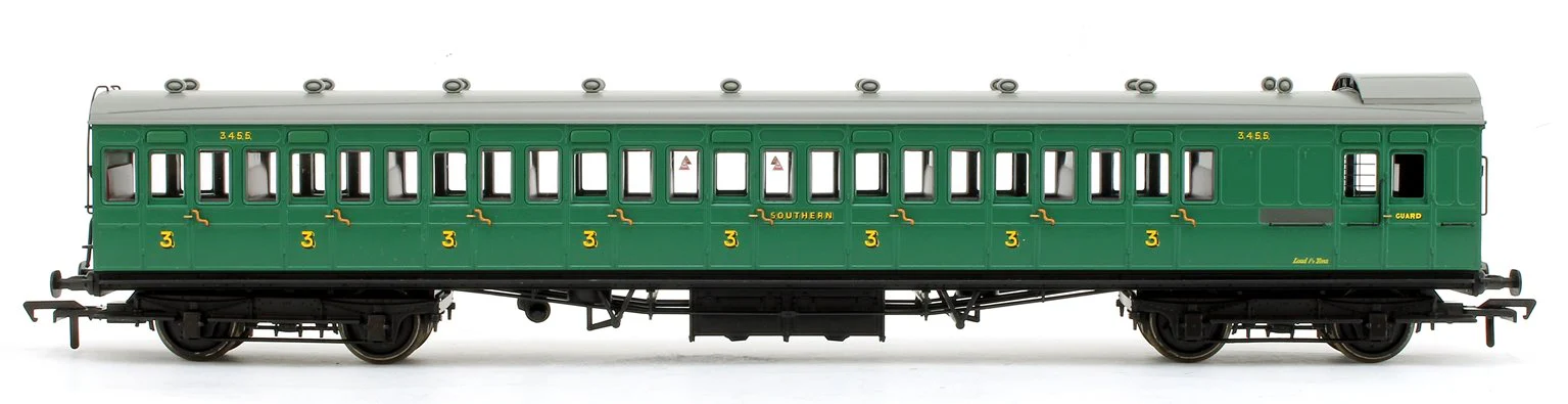 39-623 SE&CR 60ft Birdcage Brake Third SR Malachite Green 3455 - Image 3