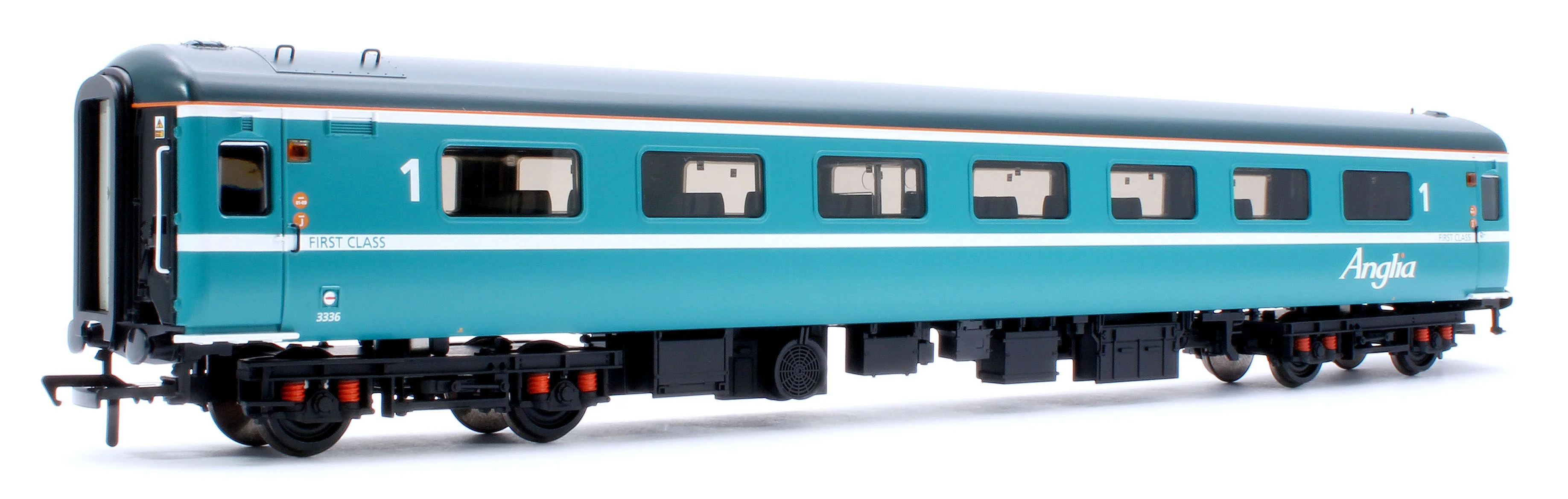 39-651DC BR Mk2F FO First Open Anglia No.3336 - DCC Fitted - Image 3