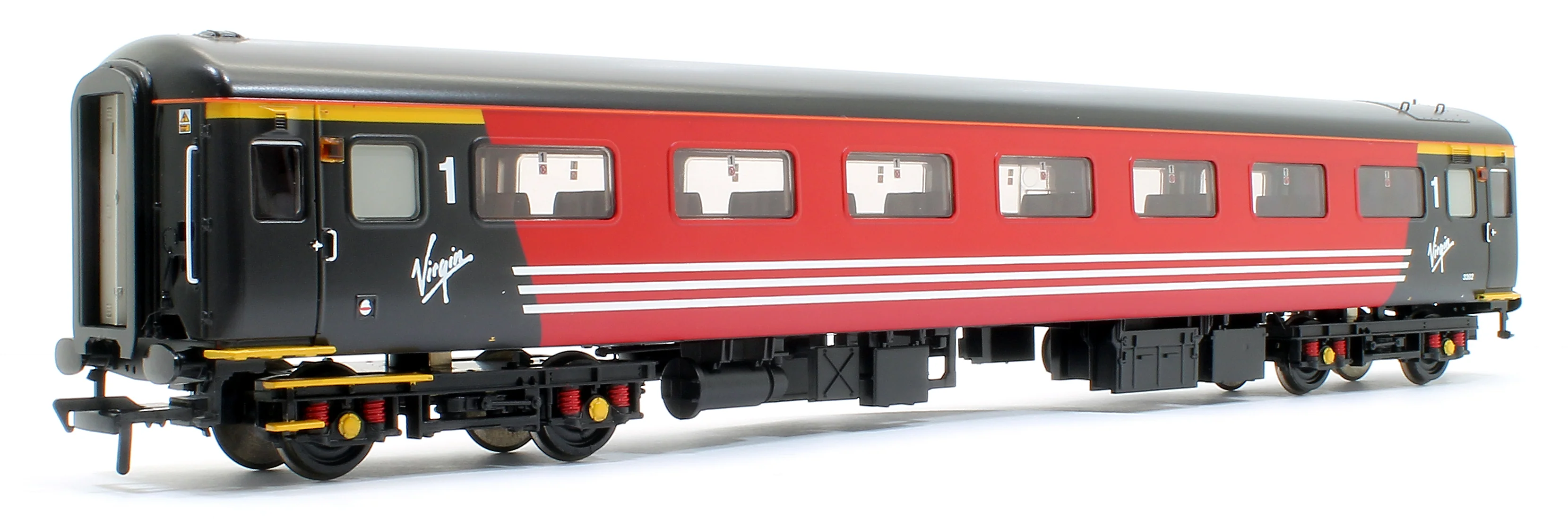 39-654DC BR Mk2F FO First Open Virgin Trains (Original) 3392 - DCC Fitted